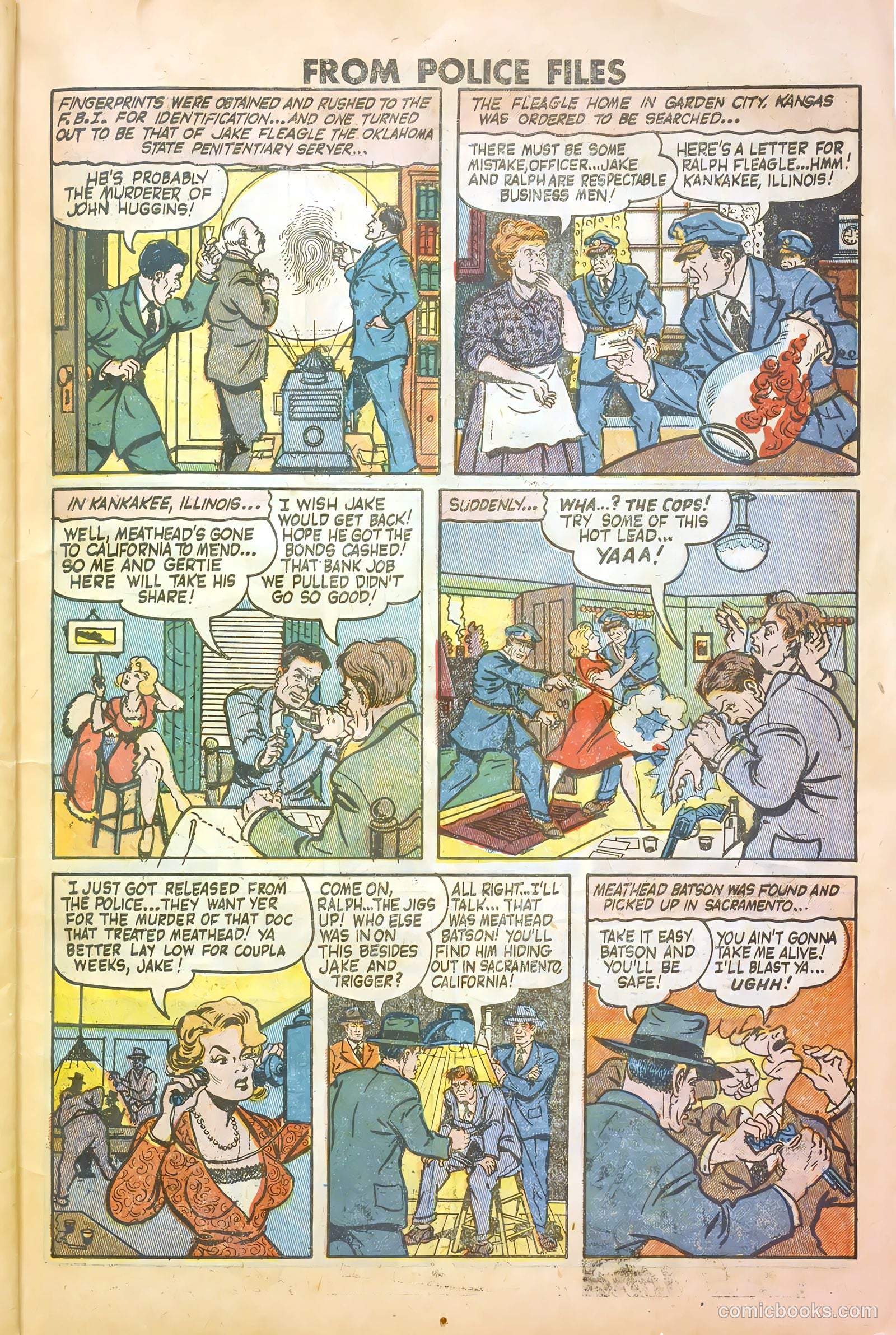 Famous Crimes #10 (1949) — page 31 of 37