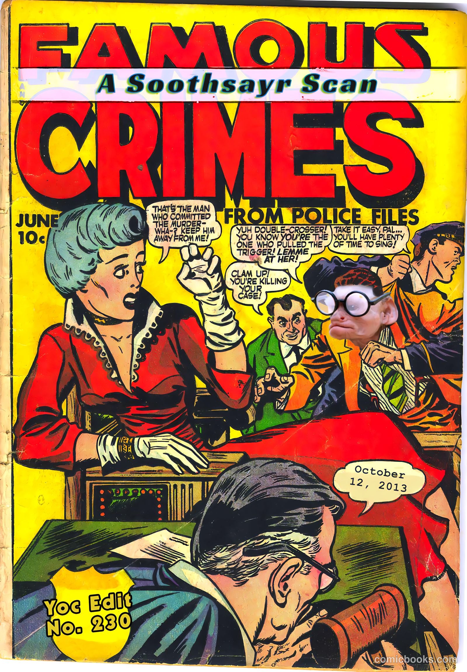Famous Crimes #10 (1949) — page 37 of 37