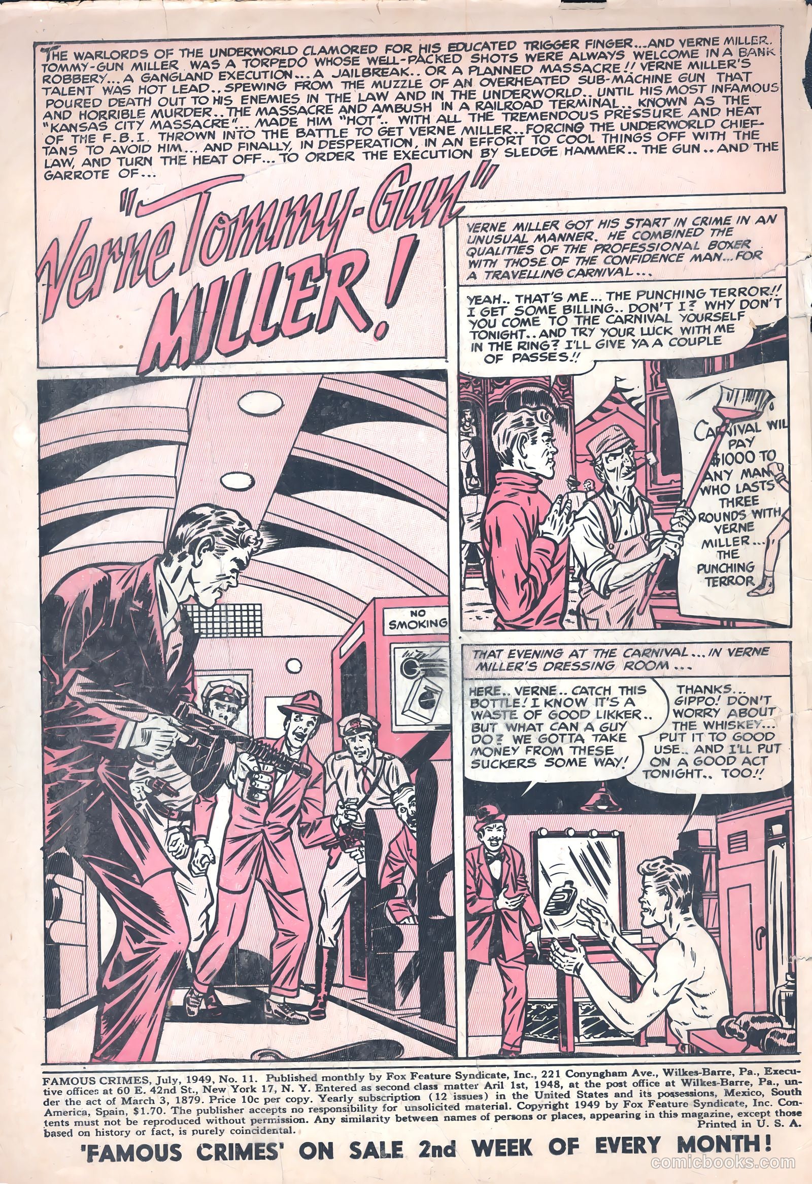Famous Crimes #11 (1949) — page 2 of 36