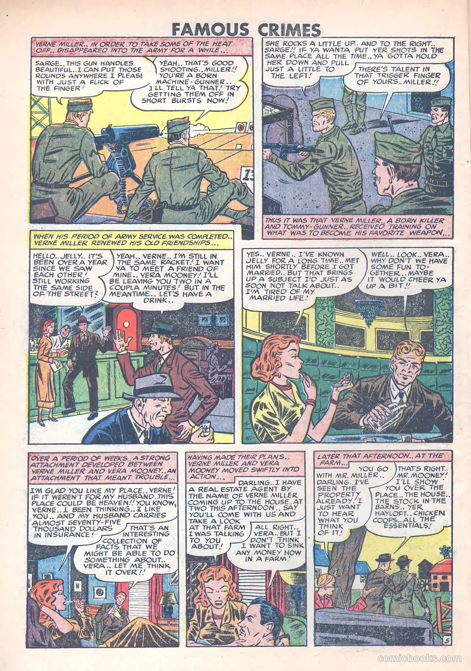Famous Crimes #11 (1949) — page 6 of 36