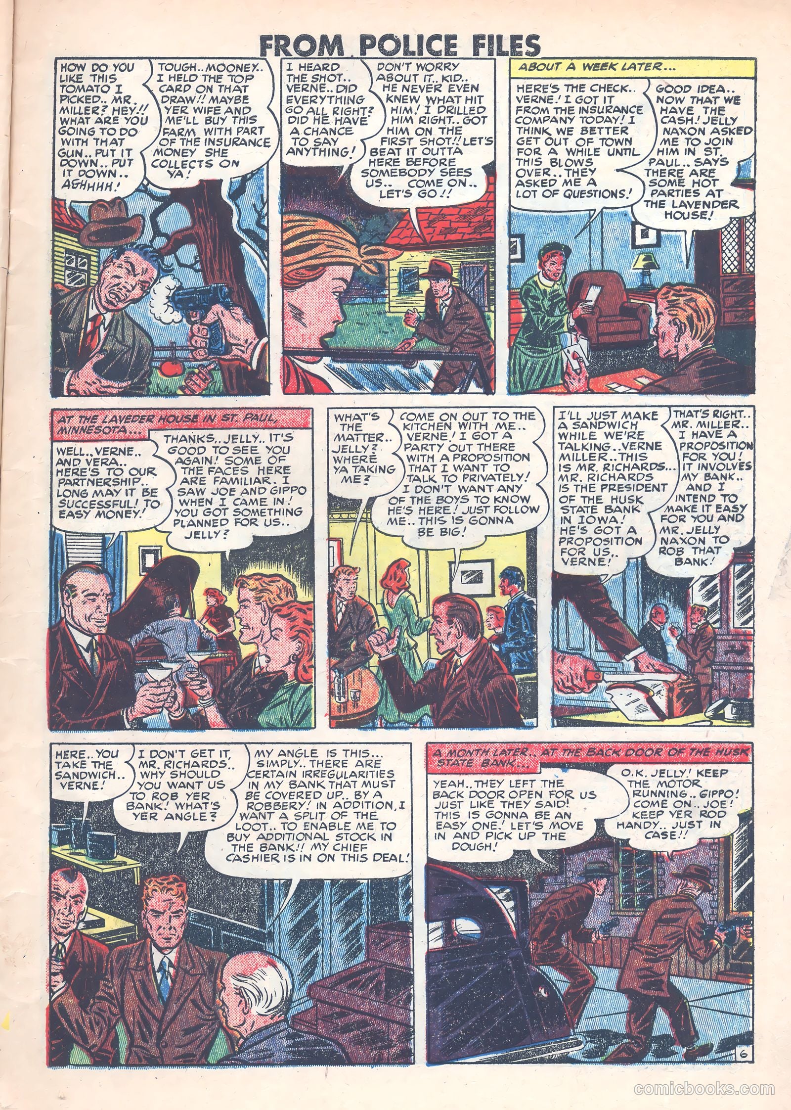 Famous Crimes #11 (1949) — page 7 of 36