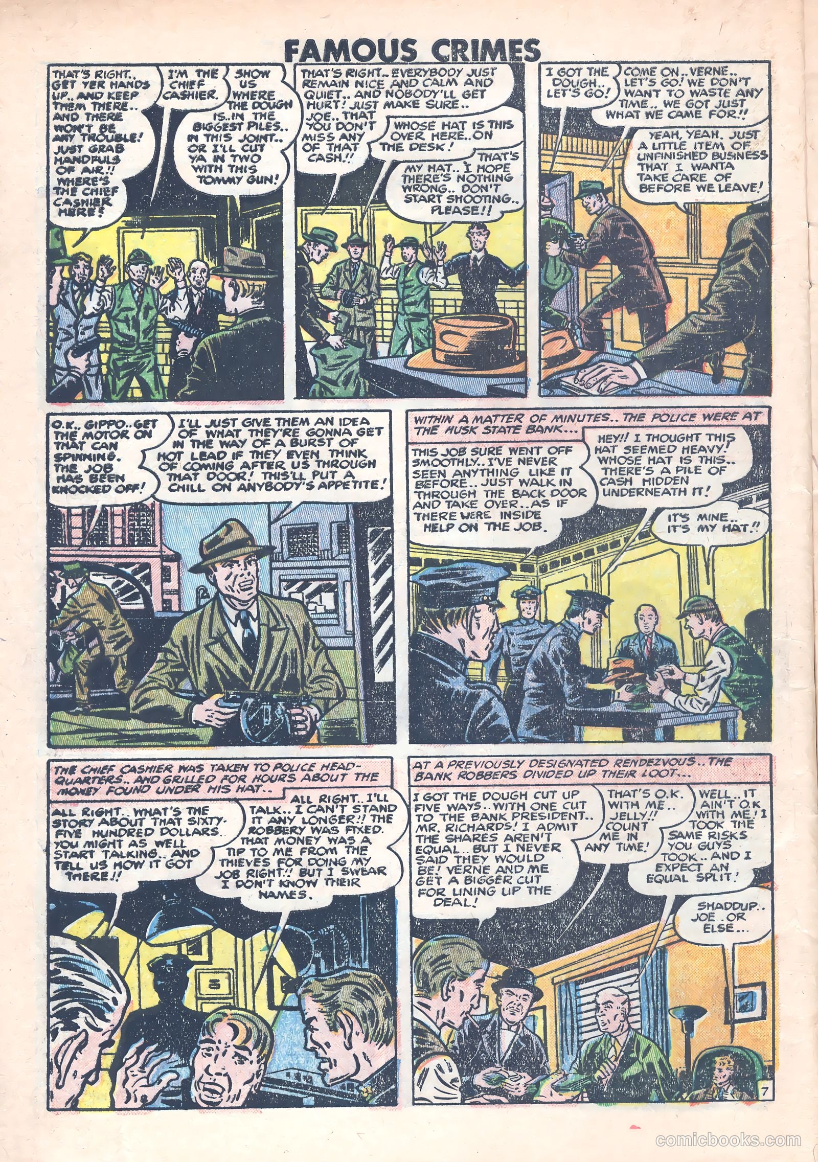 Famous Crimes #11 (1949) — page 8 of 36
