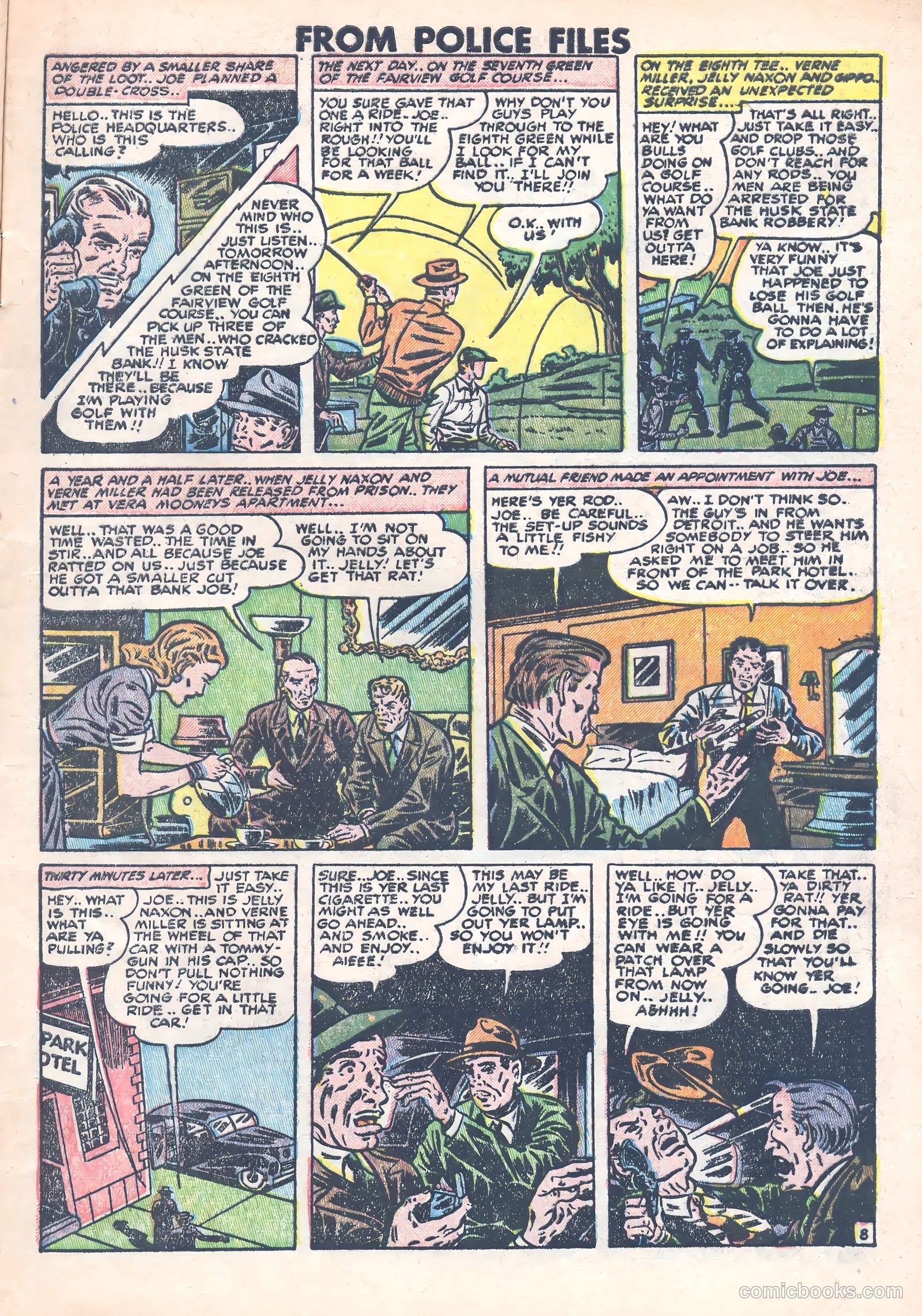 Famous Crimes #11 (1949) — page 9 of 36