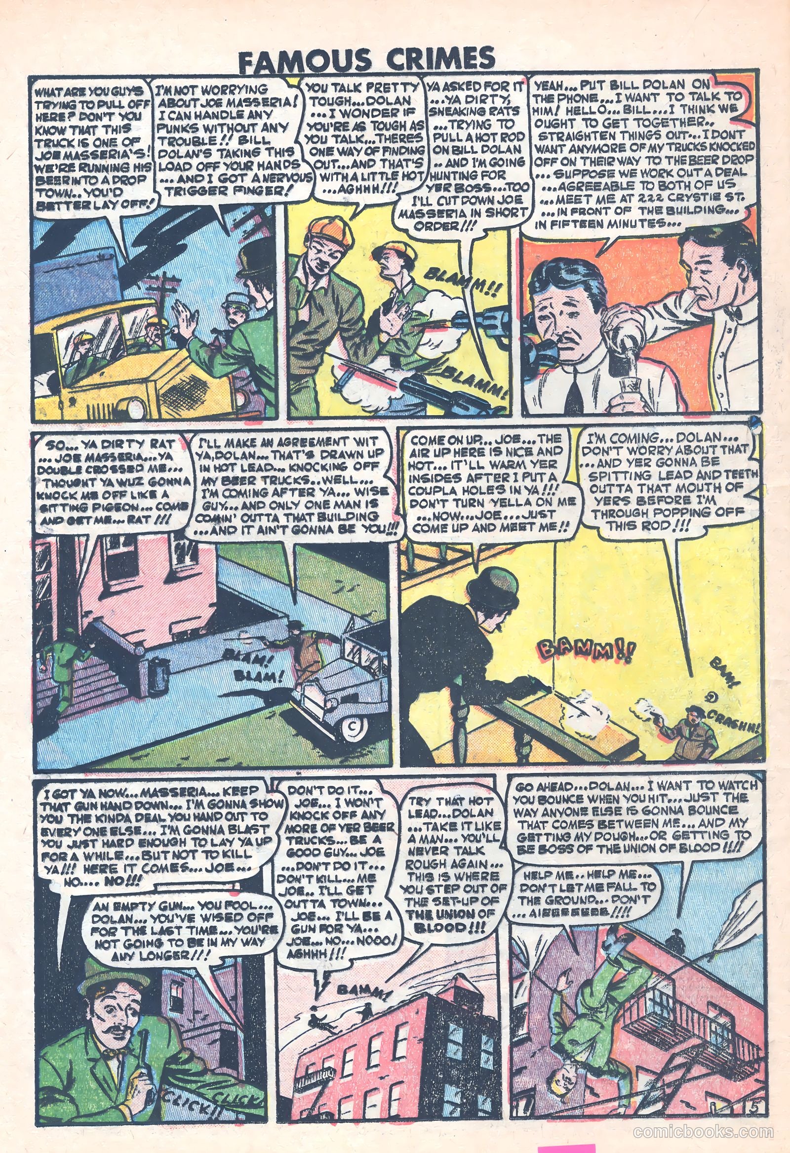 Famous Crimes #11 (1949) — page 16 of 36