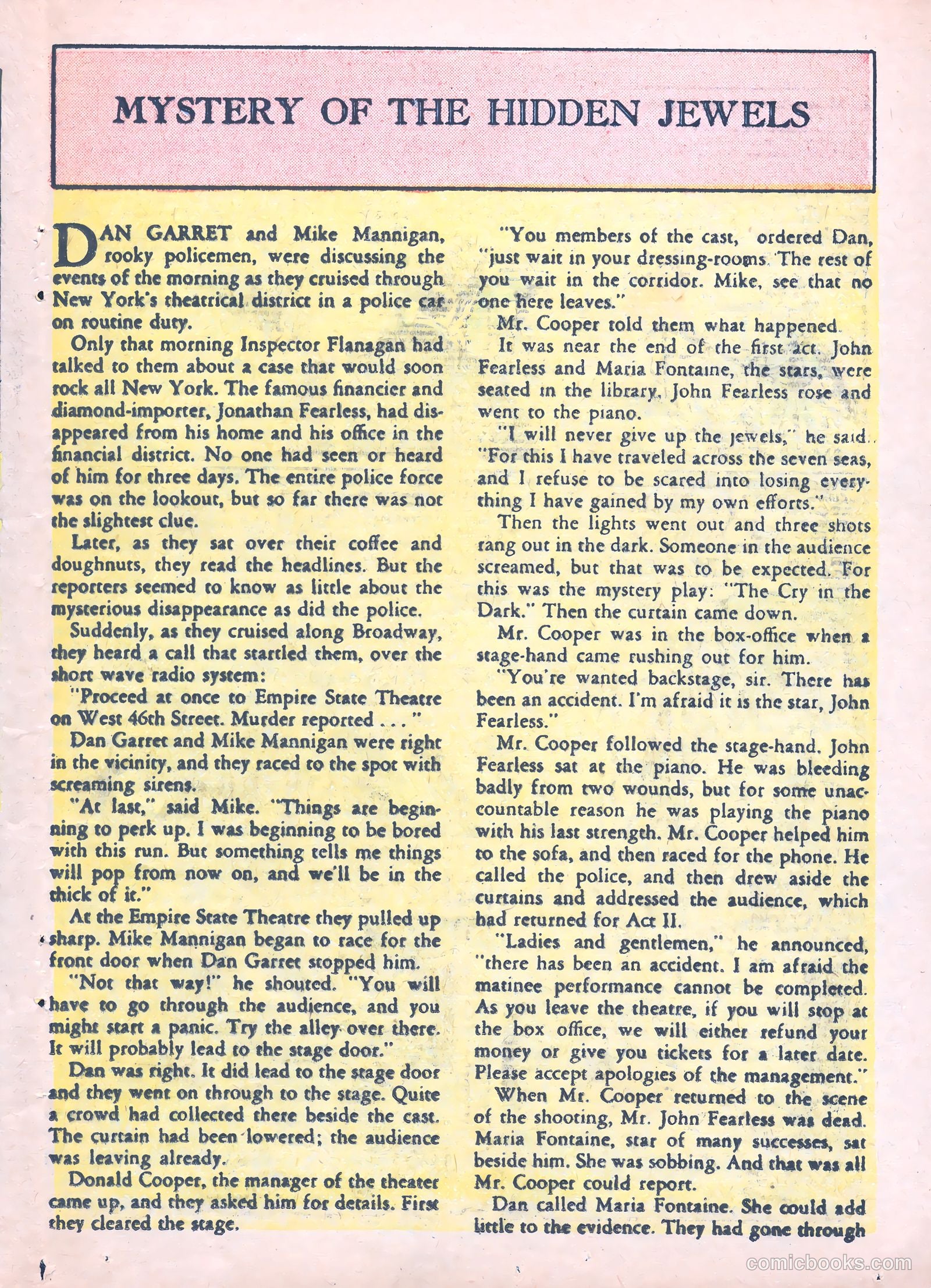 Famous Crimes #11 (1949) — page 21 of 36