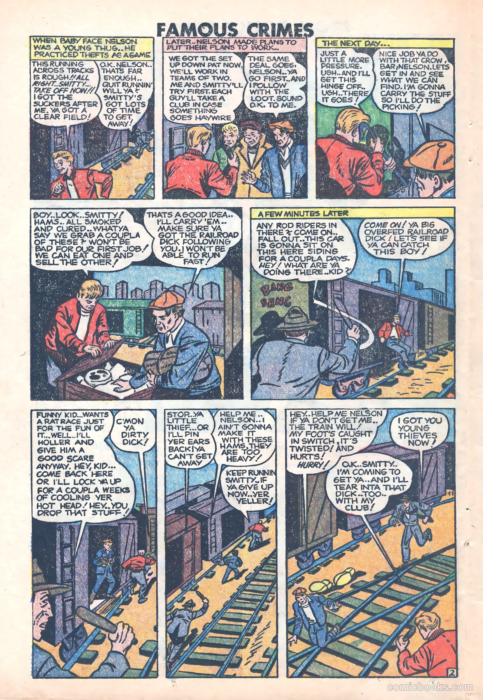 Famous Crimes #11 (1949) — page 24 of 36
