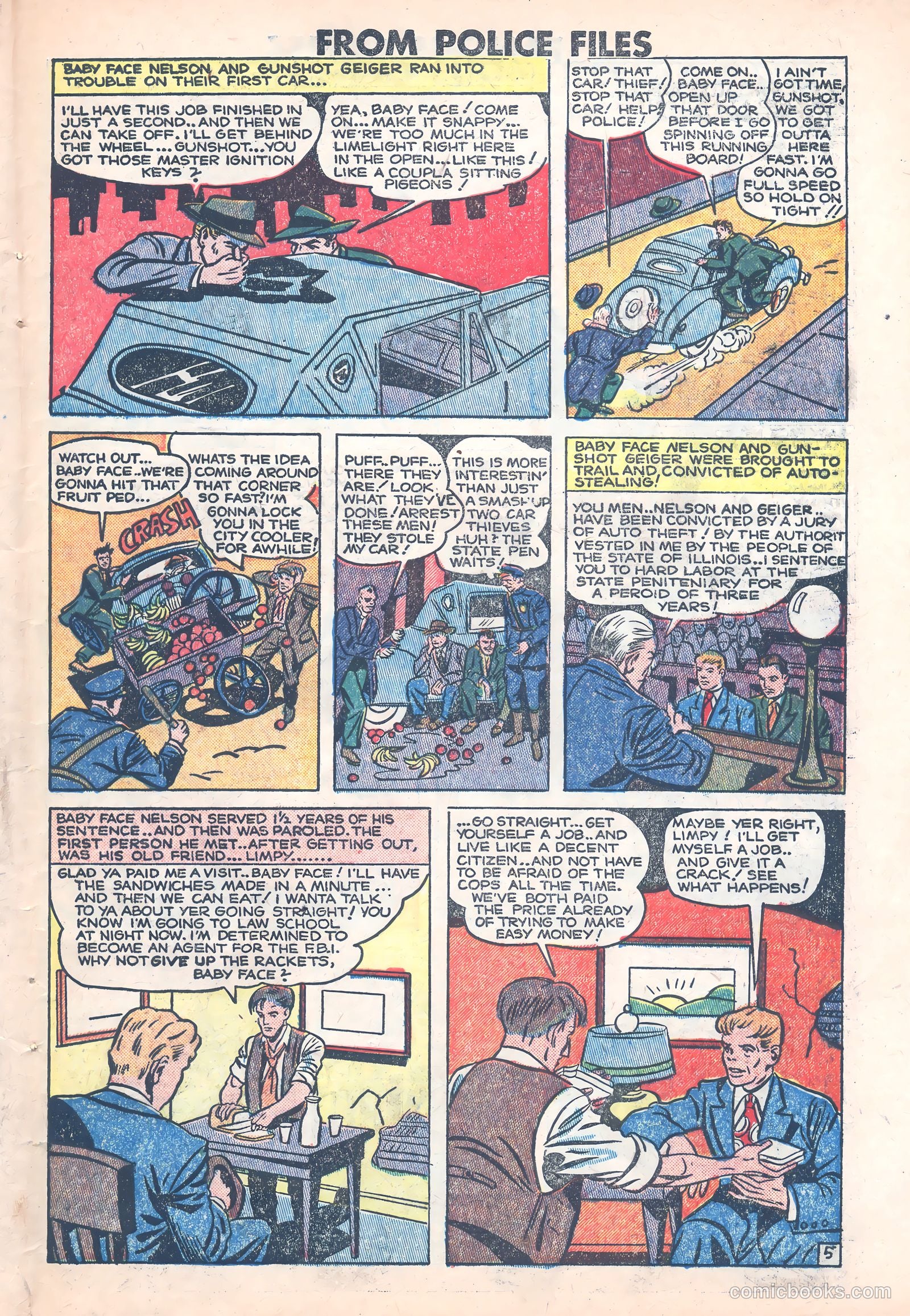 Famous Crimes #11 (1949) — page 27 of 36