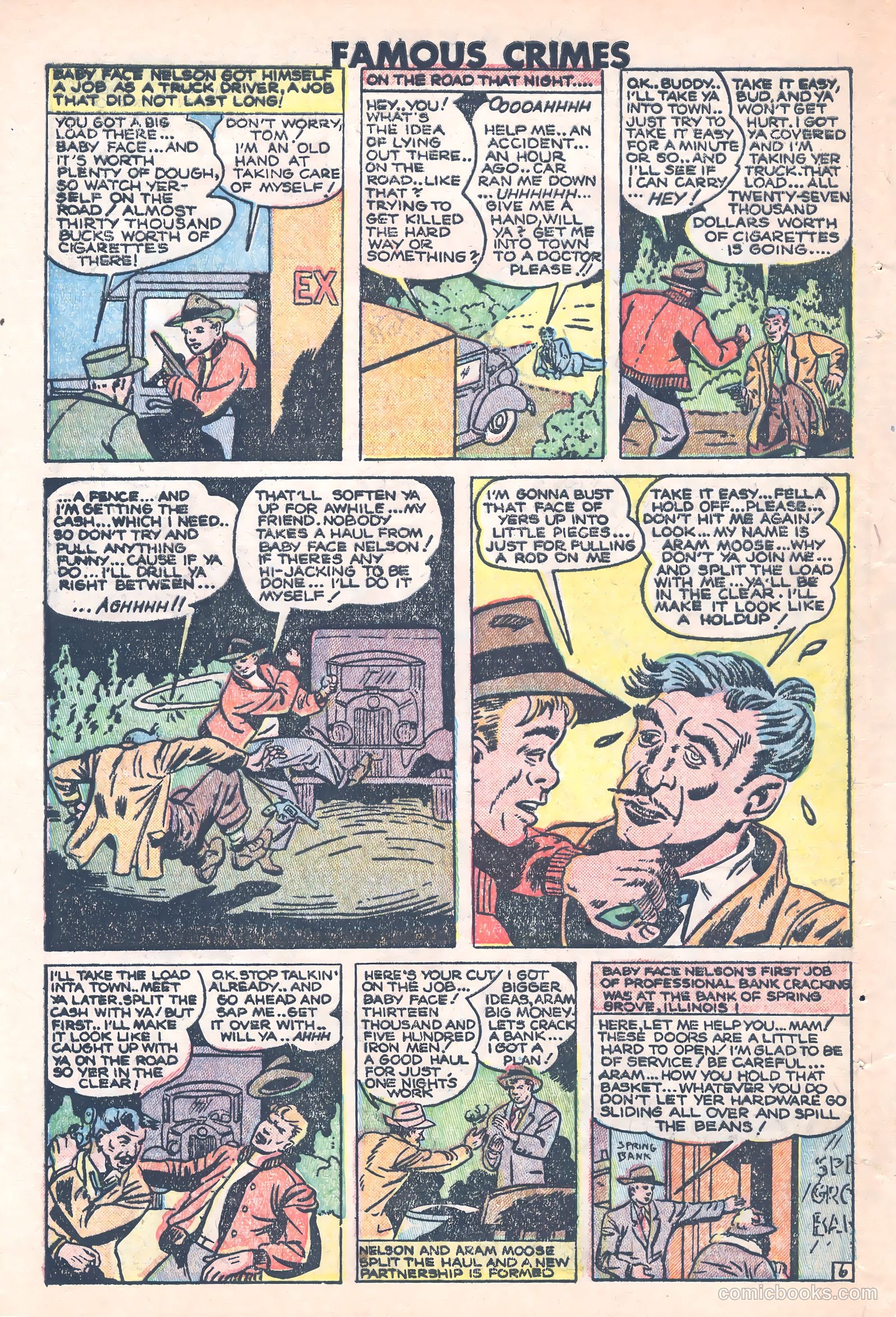 Famous Crimes #11 (1949) — page 28 of 36