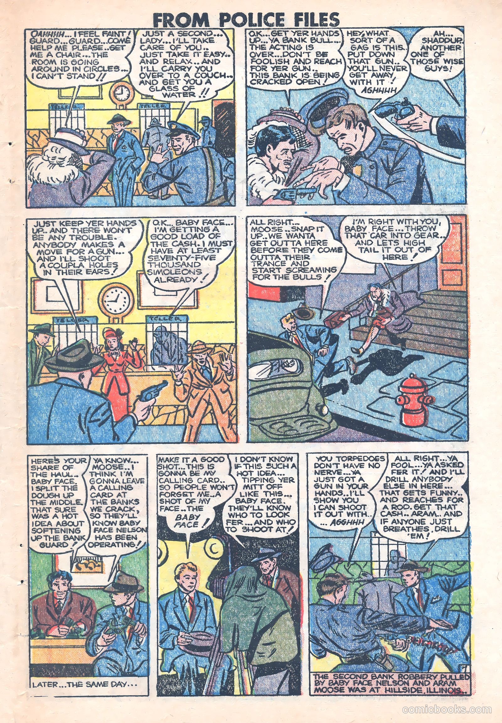 Famous Crimes #11 (1949) — page 29 of 36