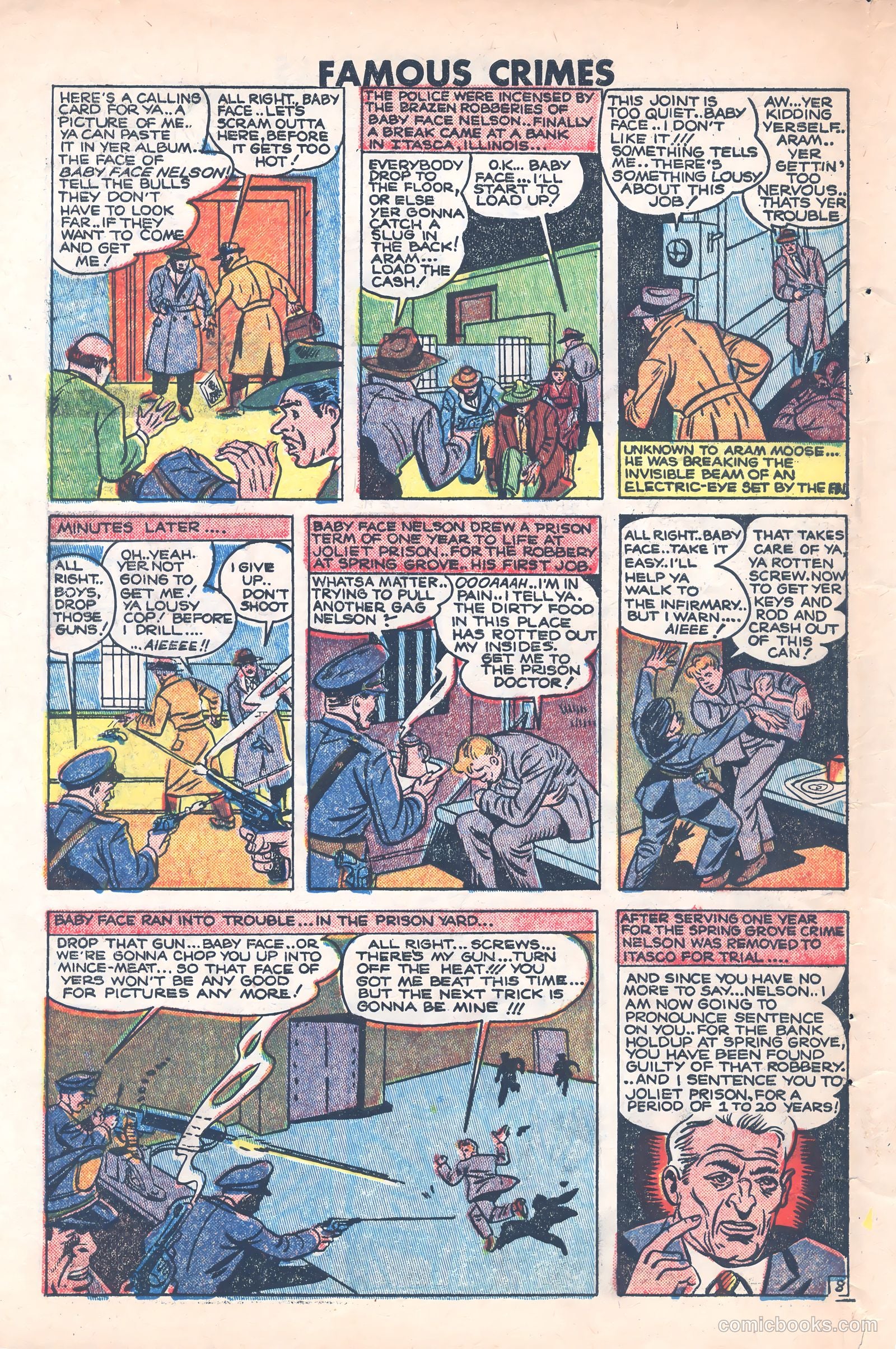 Famous Crimes #11 (1949) — page 30 of 36