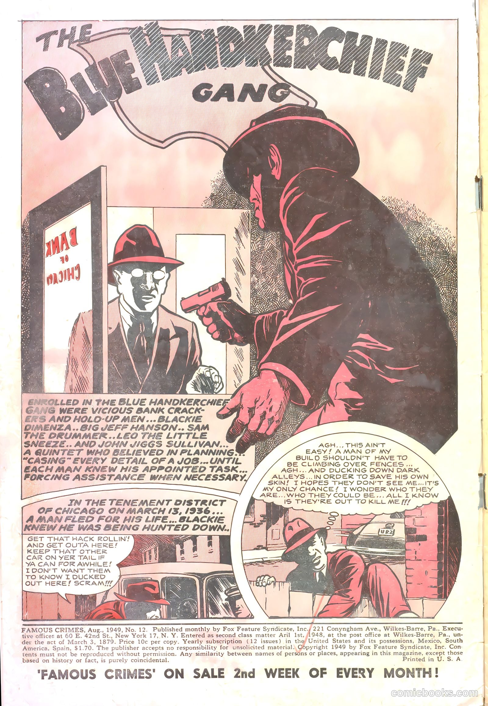 Famous Crimes #12 (1949) — page 2 of 37