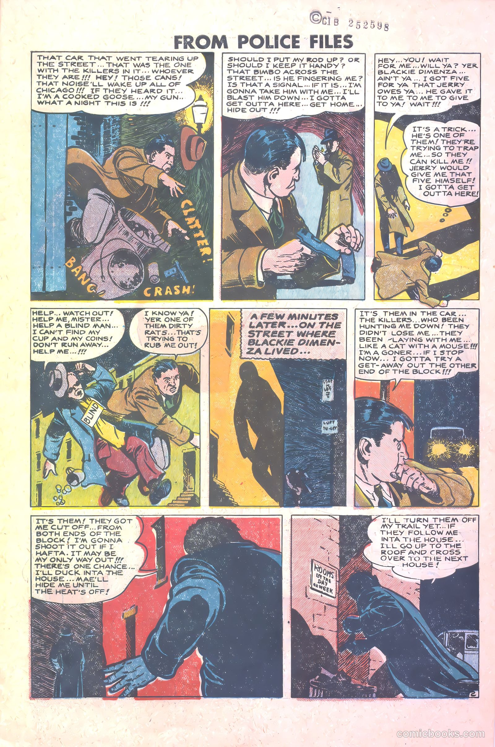 Famous Crimes #12 (1949) — page 3 of 37