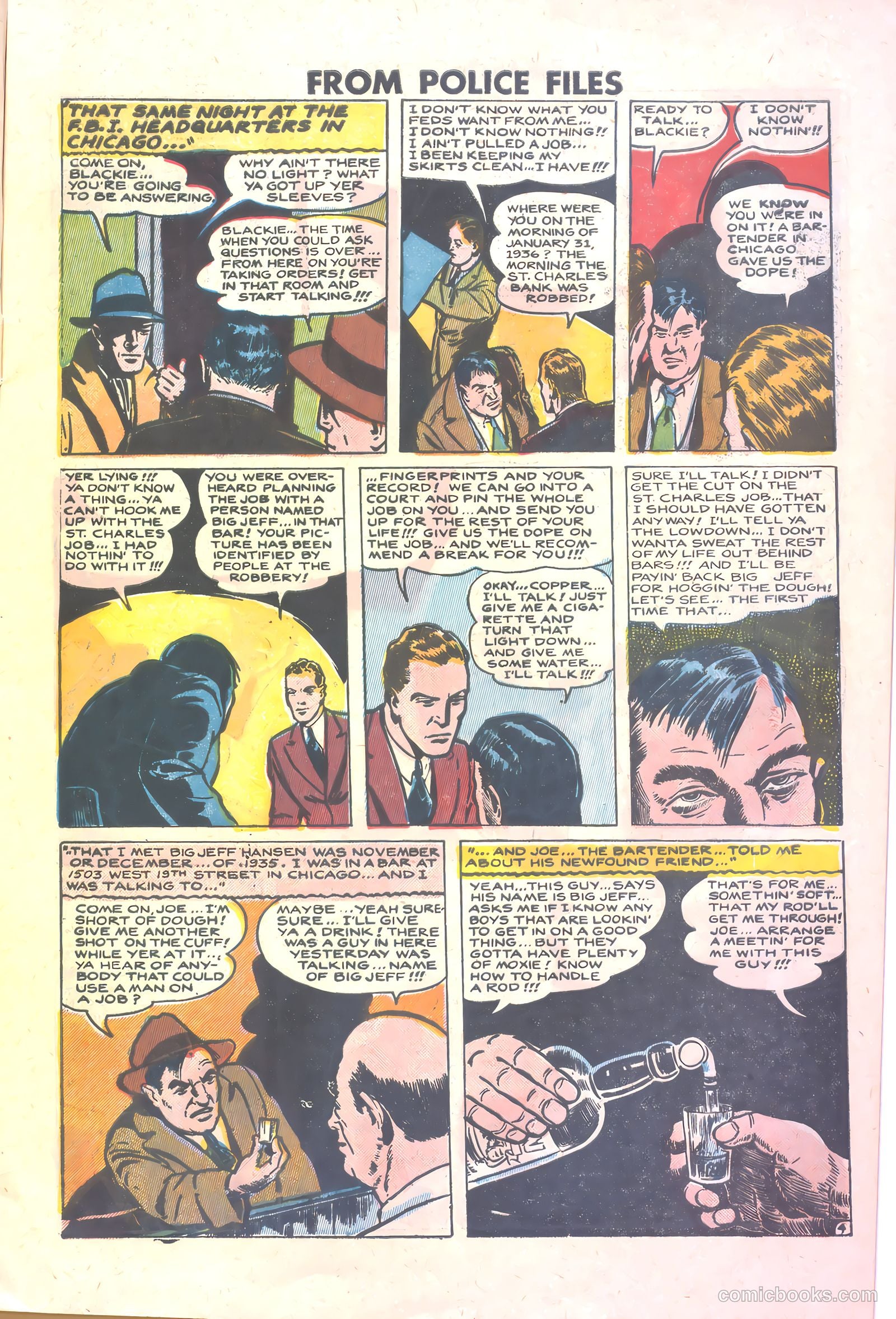 Famous Crimes #12 (1949) — page 5 of 37
