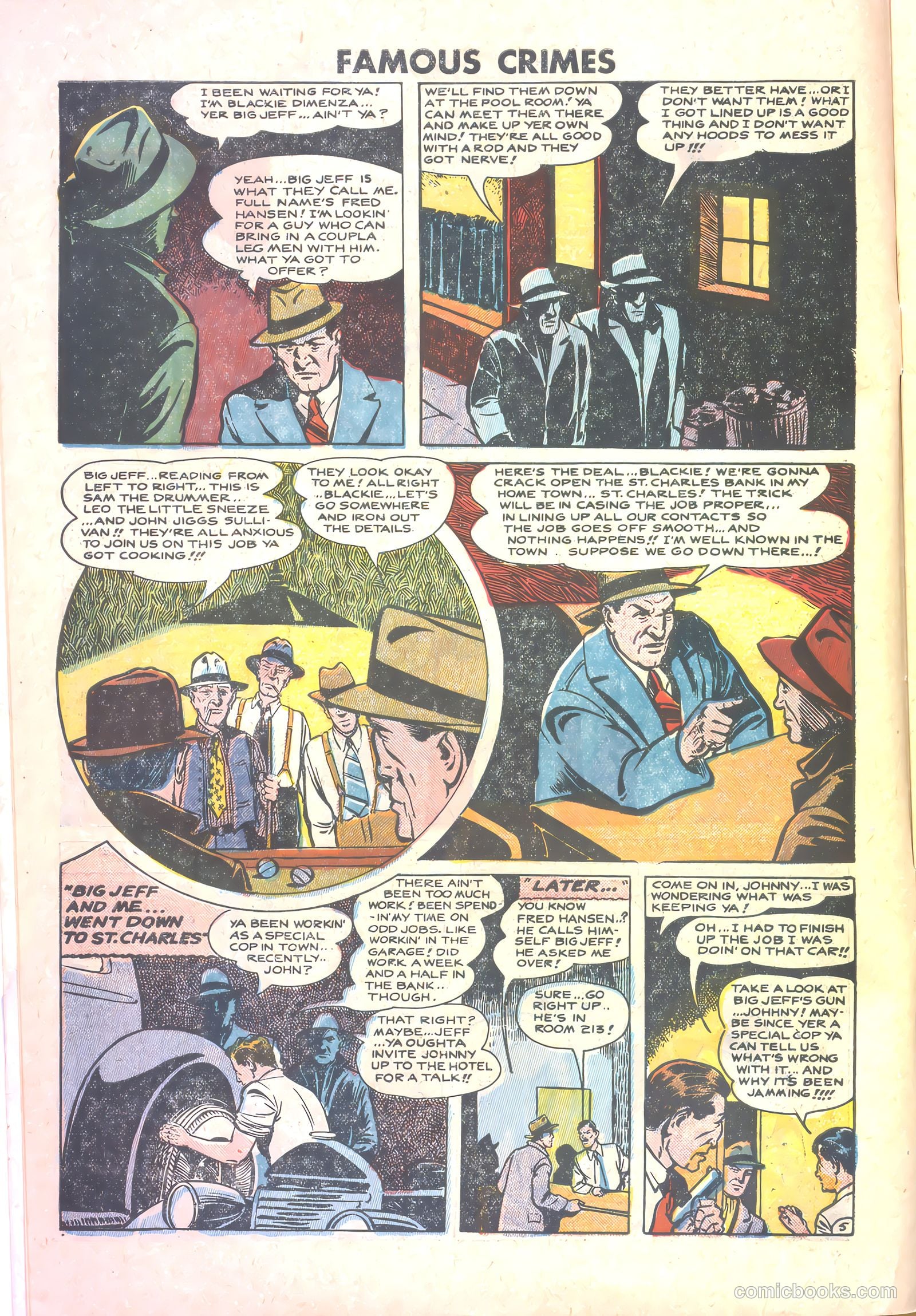 Famous Crimes #12 (1949) — page 6 of 37