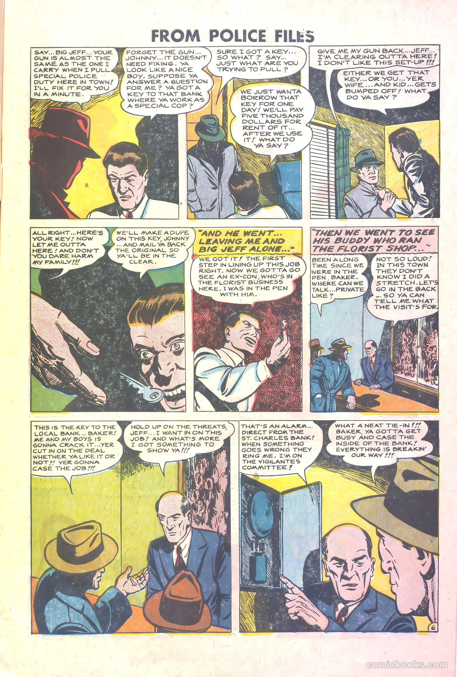 Famous Crimes #12 (1949) — page 7 of 37
