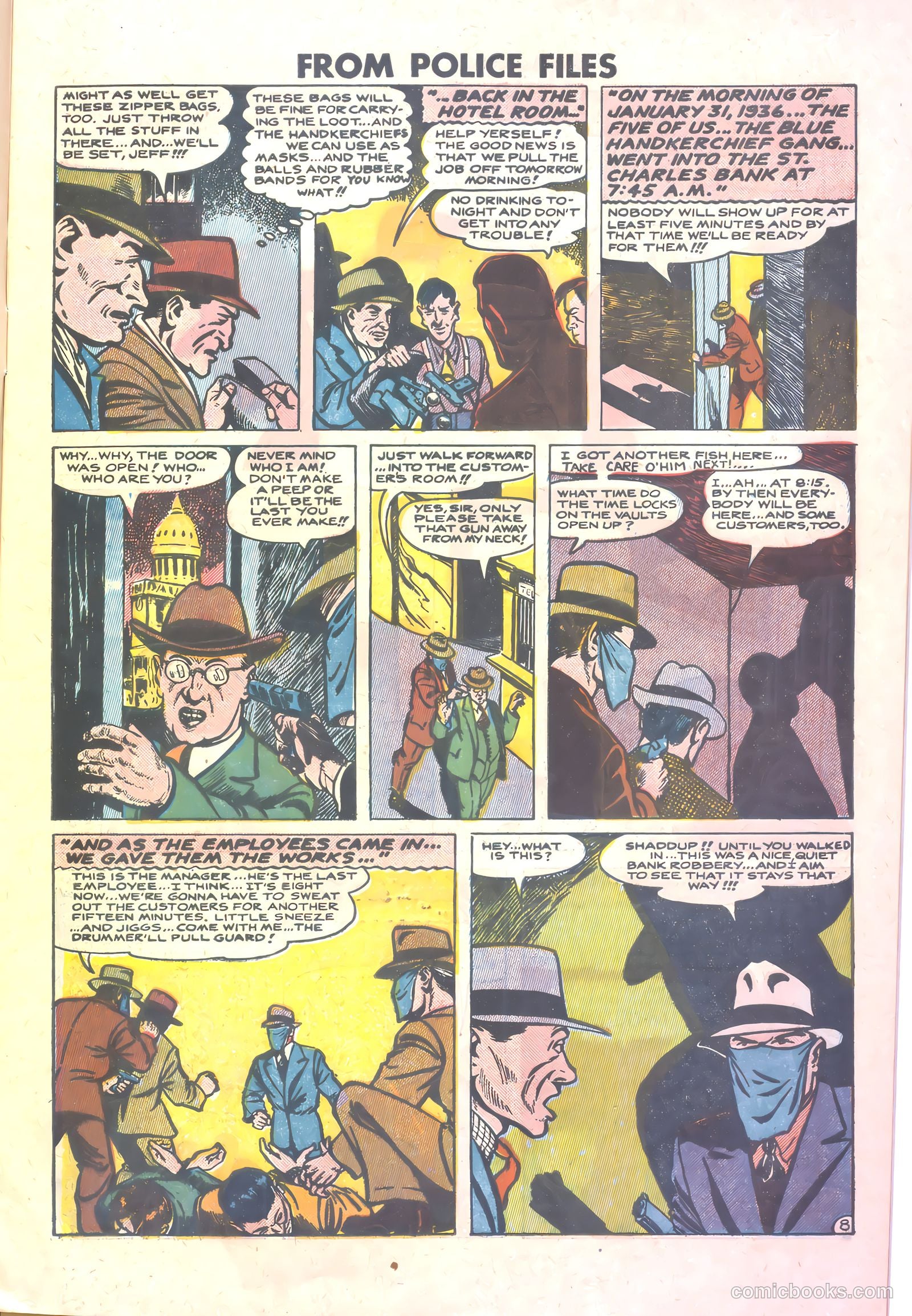 Famous Crimes #12 (1949) — page 9 of 37