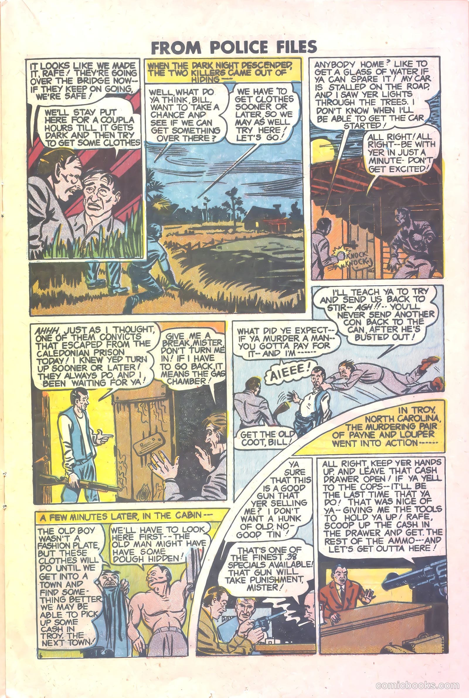 Famous Crimes #12 (1949) — page 17 of 37