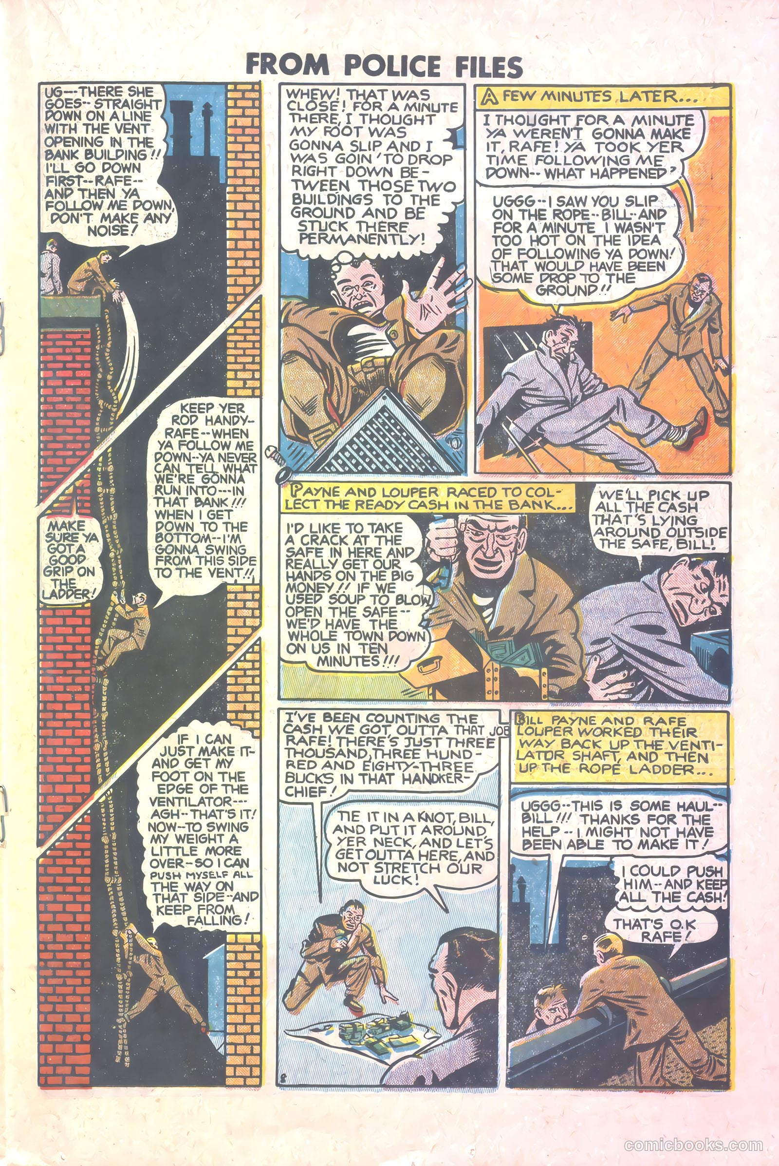 Famous Crimes #12 (1949) — page 19 of 37