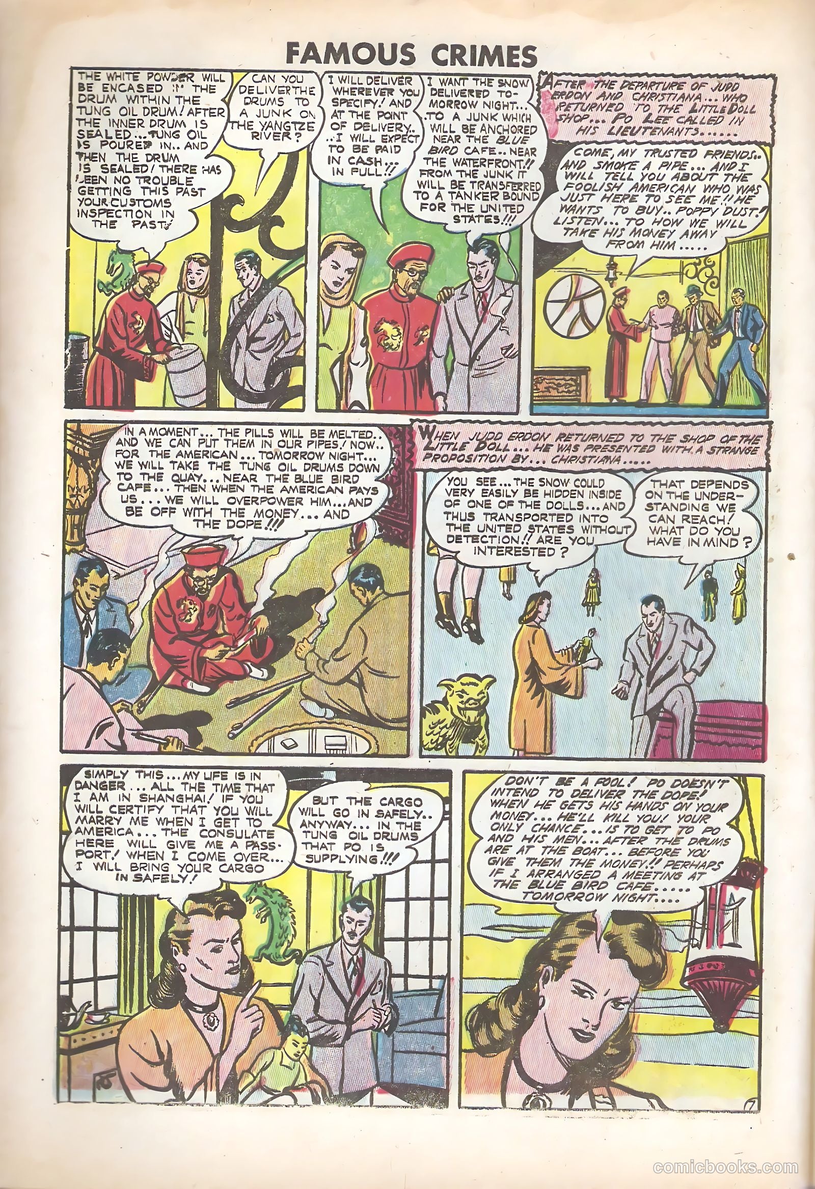Famous Crimes #13 (1949) — page 8 of 36