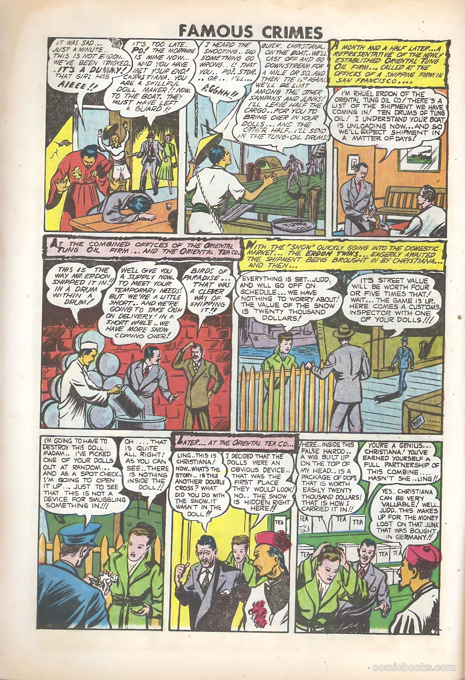Famous Crimes #13 (1949) — page 10 of 36
