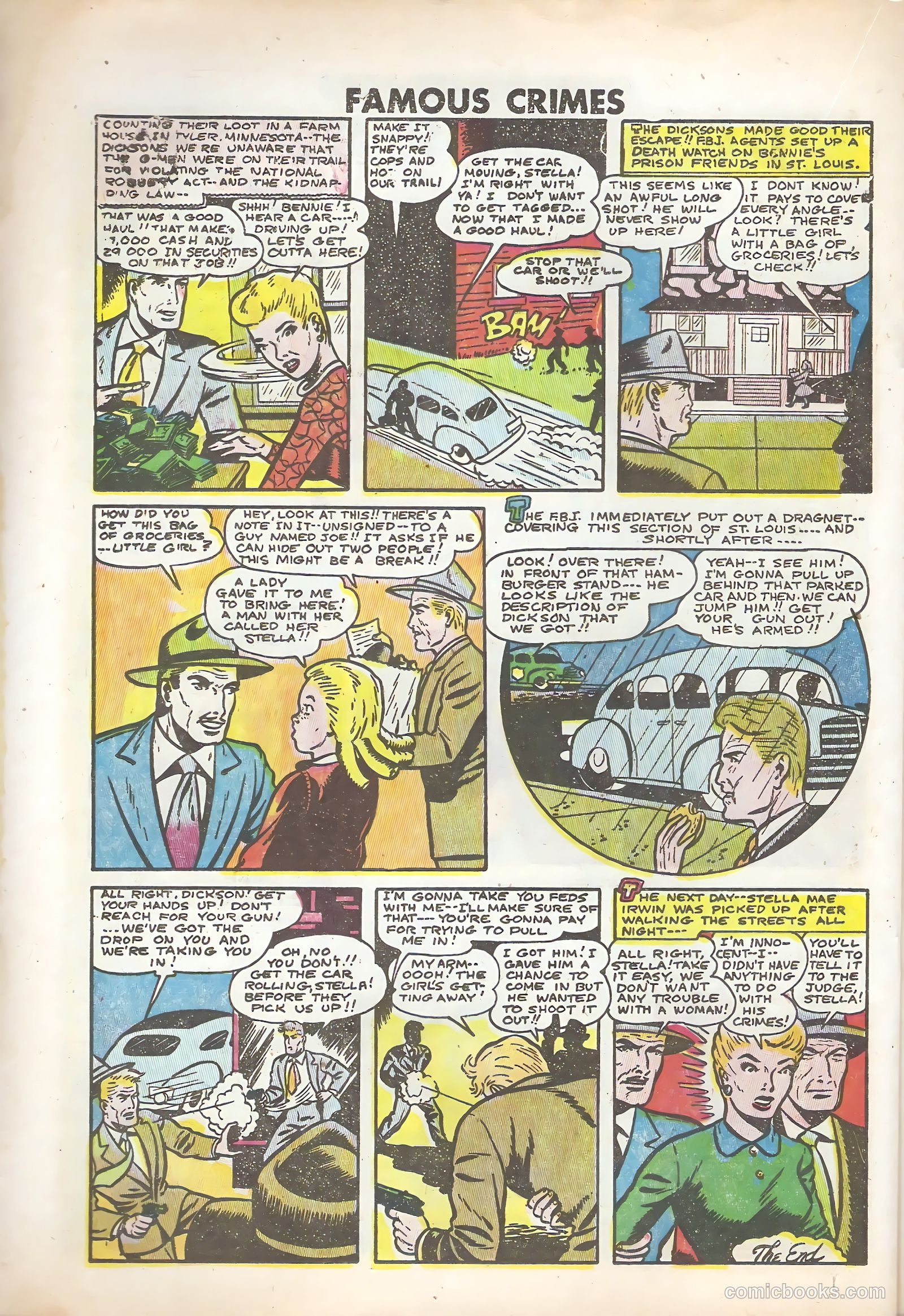 Famous Crimes #13 (1949) — page 20 of 36