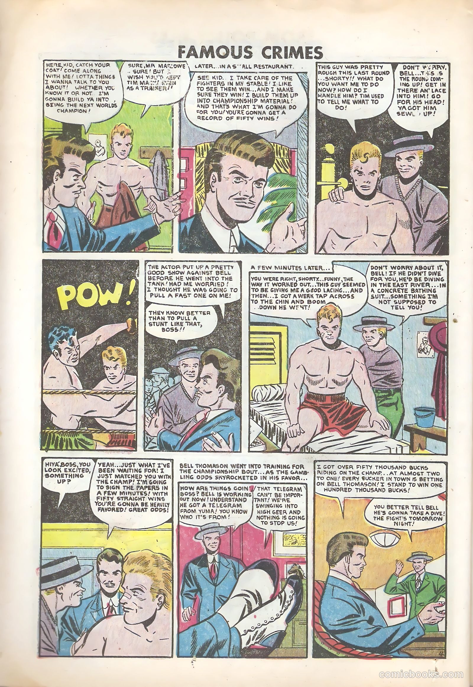 Famous Crimes #13 (1949) — page 26 of 36