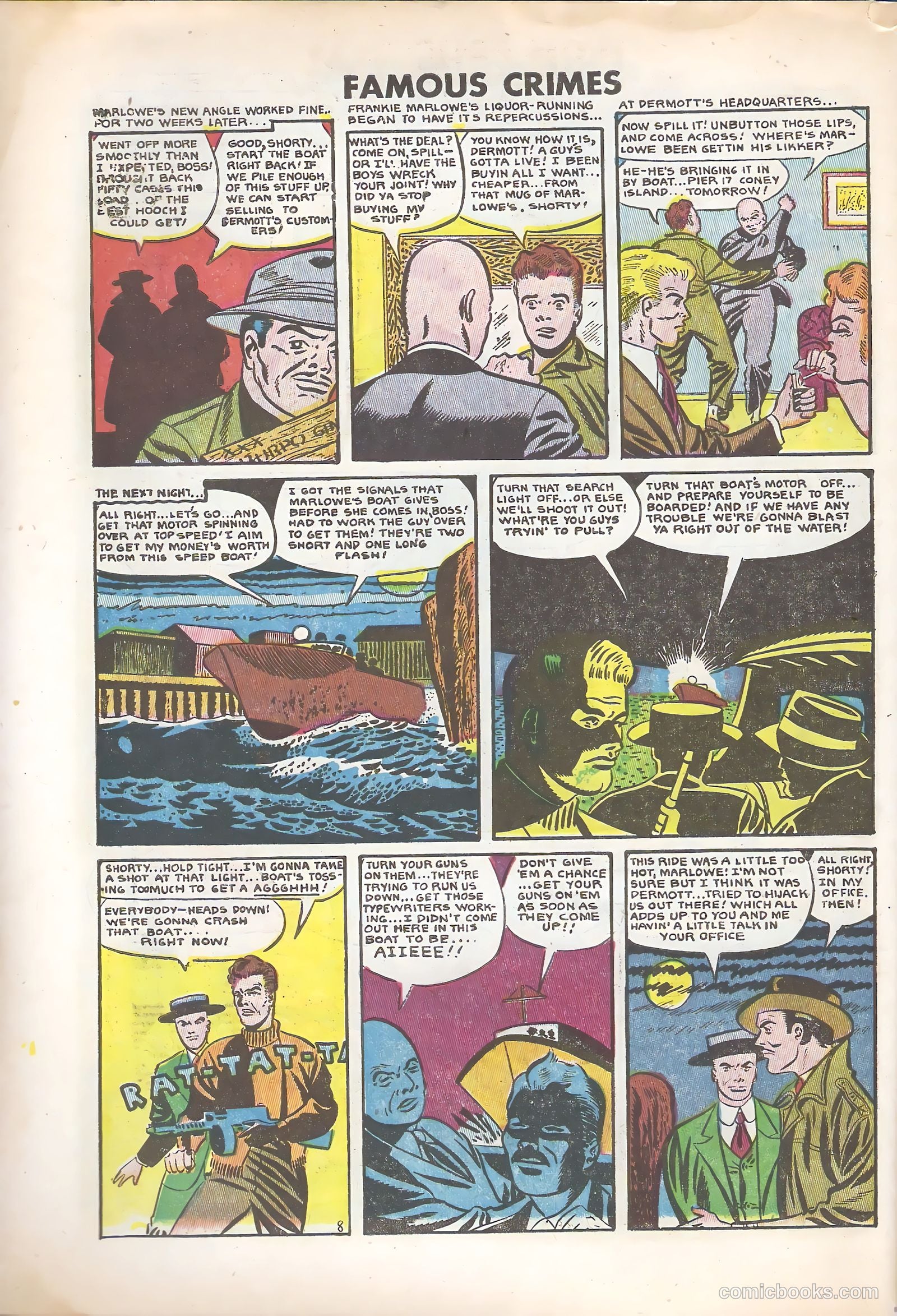 Famous Crimes #13 (1949) — page 30 of 36