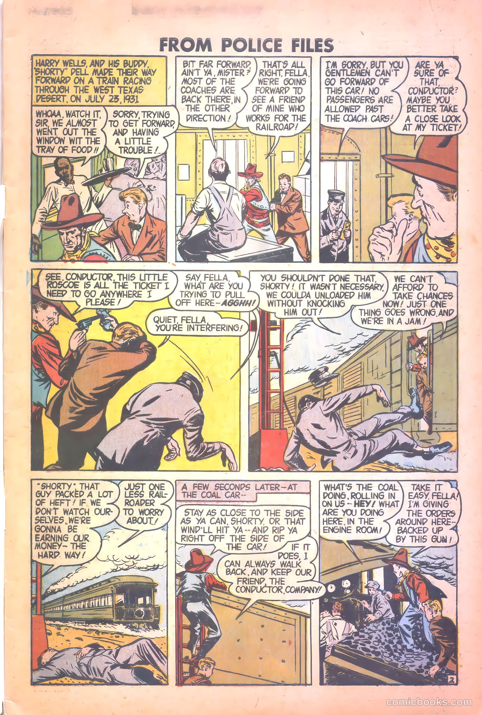 Famous Crimes #14 (1949) — page 3 of 36