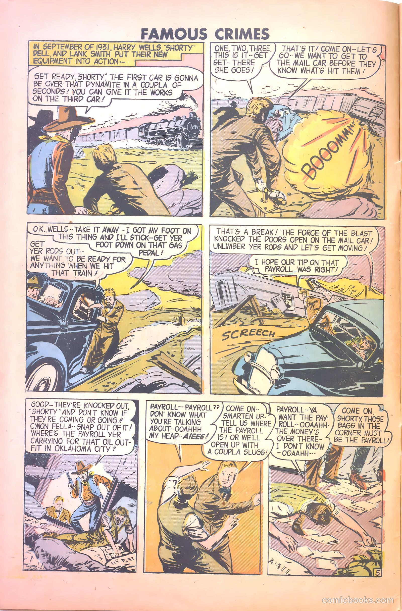Famous Crimes #14 (1949) — page 6 of 36