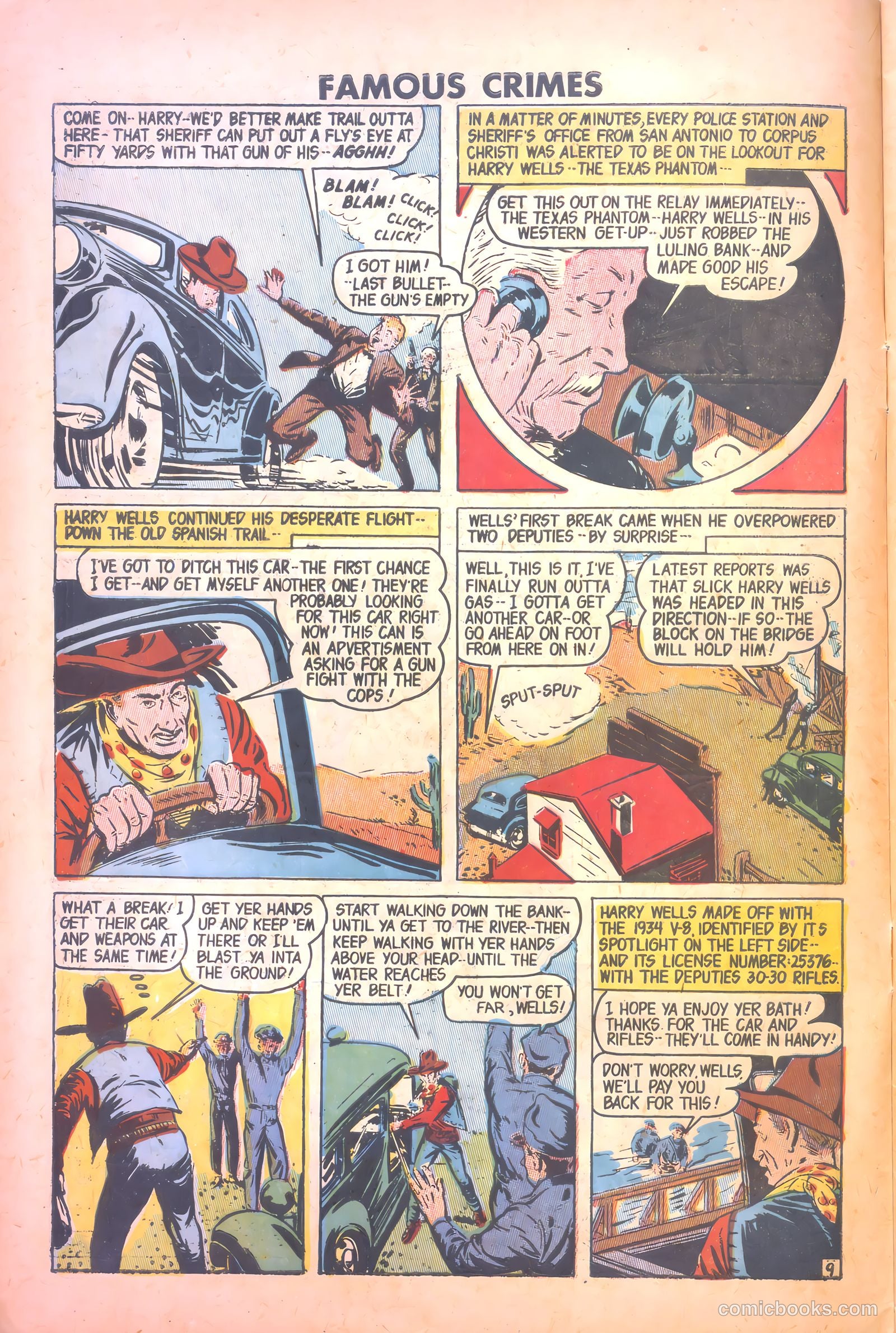 Famous Crimes #14 (1949) — page 10 of 36