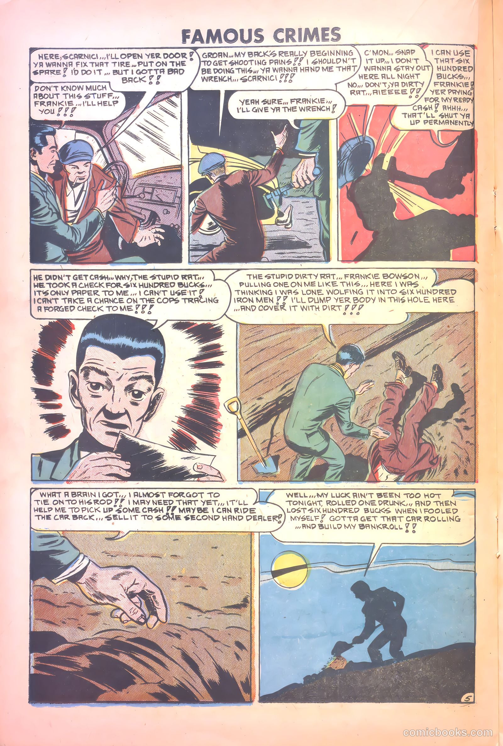 Famous Crimes #14 (1949) — page 16 of 36