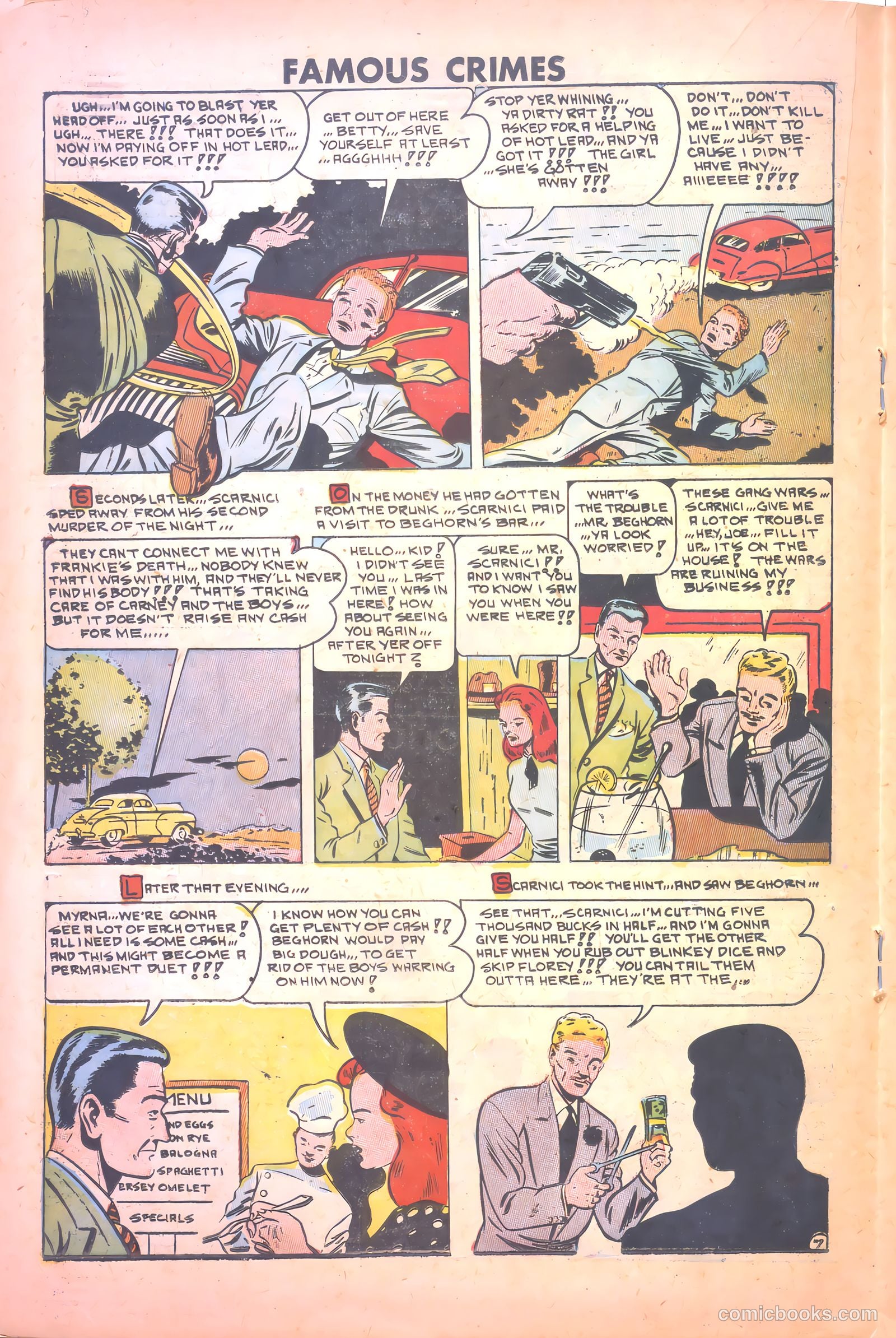 Famous Crimes #14 (1949) — page 18 of 36