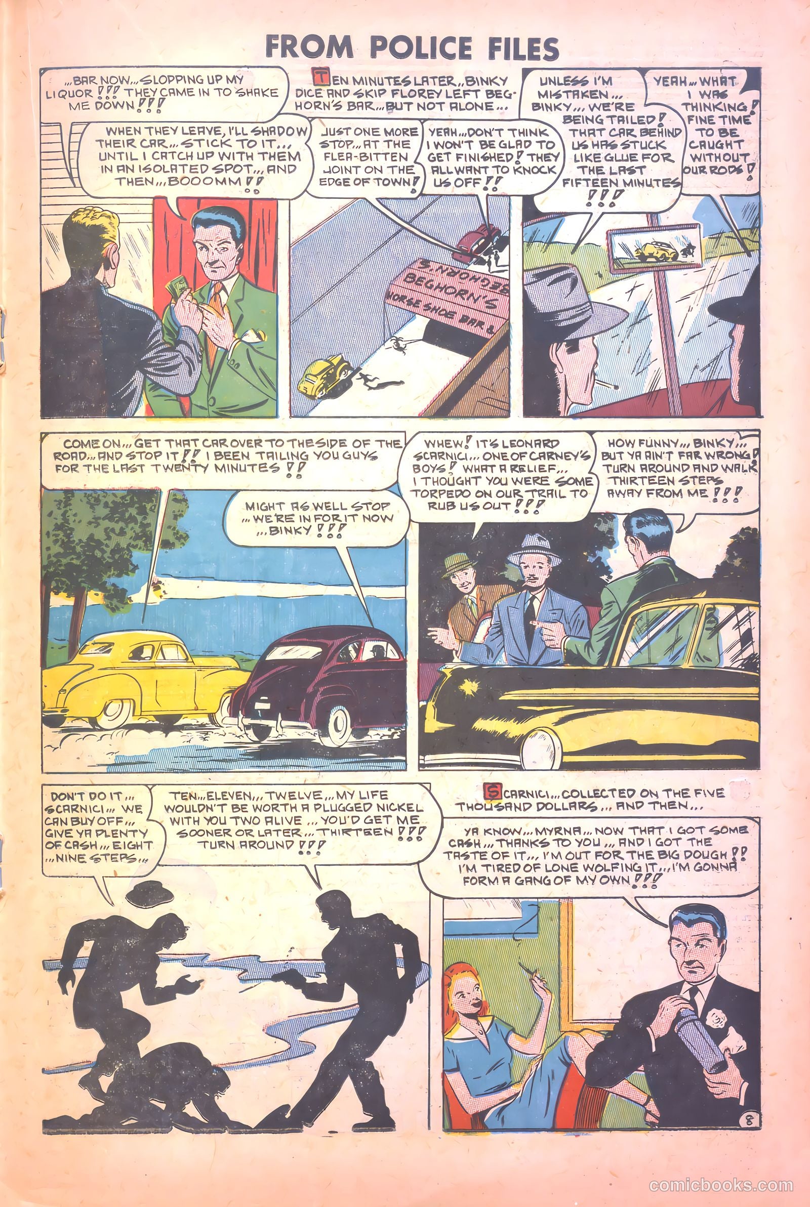 Famous Crimes #14 (1949) — page 19 of 36