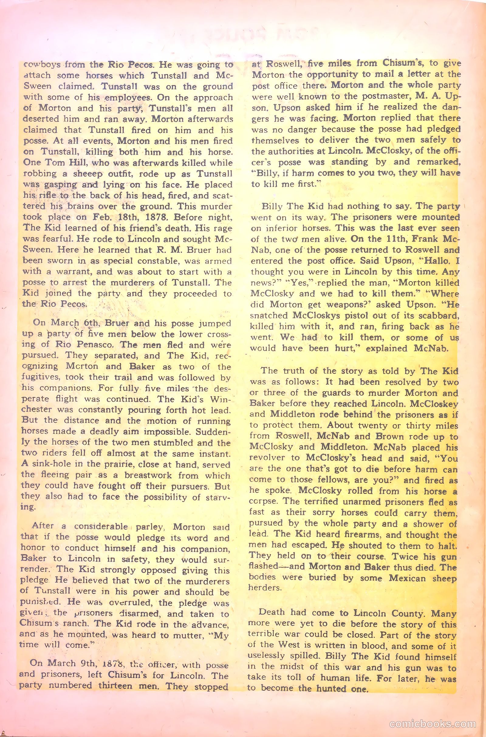 Famous Crimes #14 (1949) — page 22 of 36