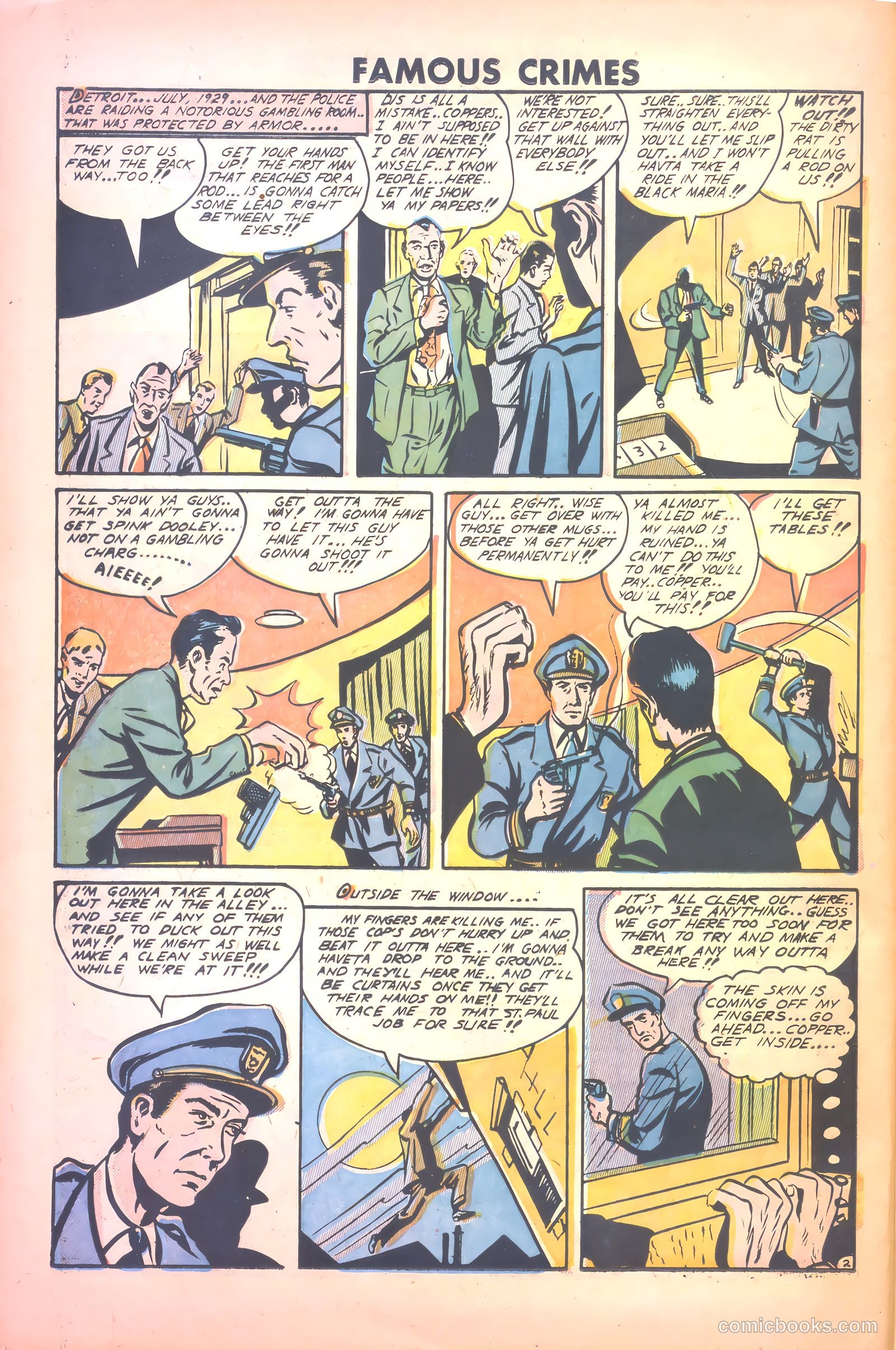 Famous Crimes #14 (1949) — page 24 of 36