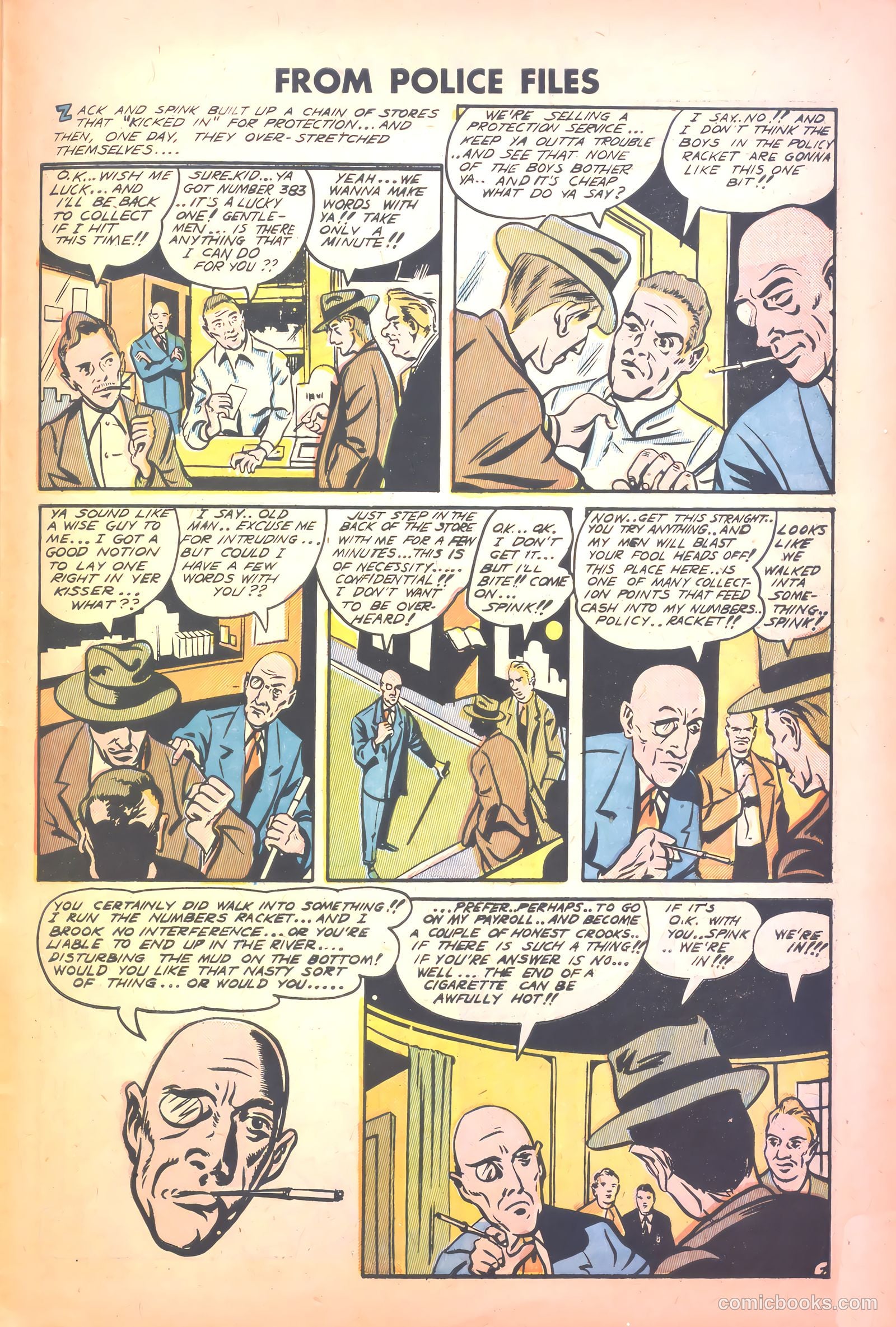 Famous Crimes #14 (1949) — page 29 of 36