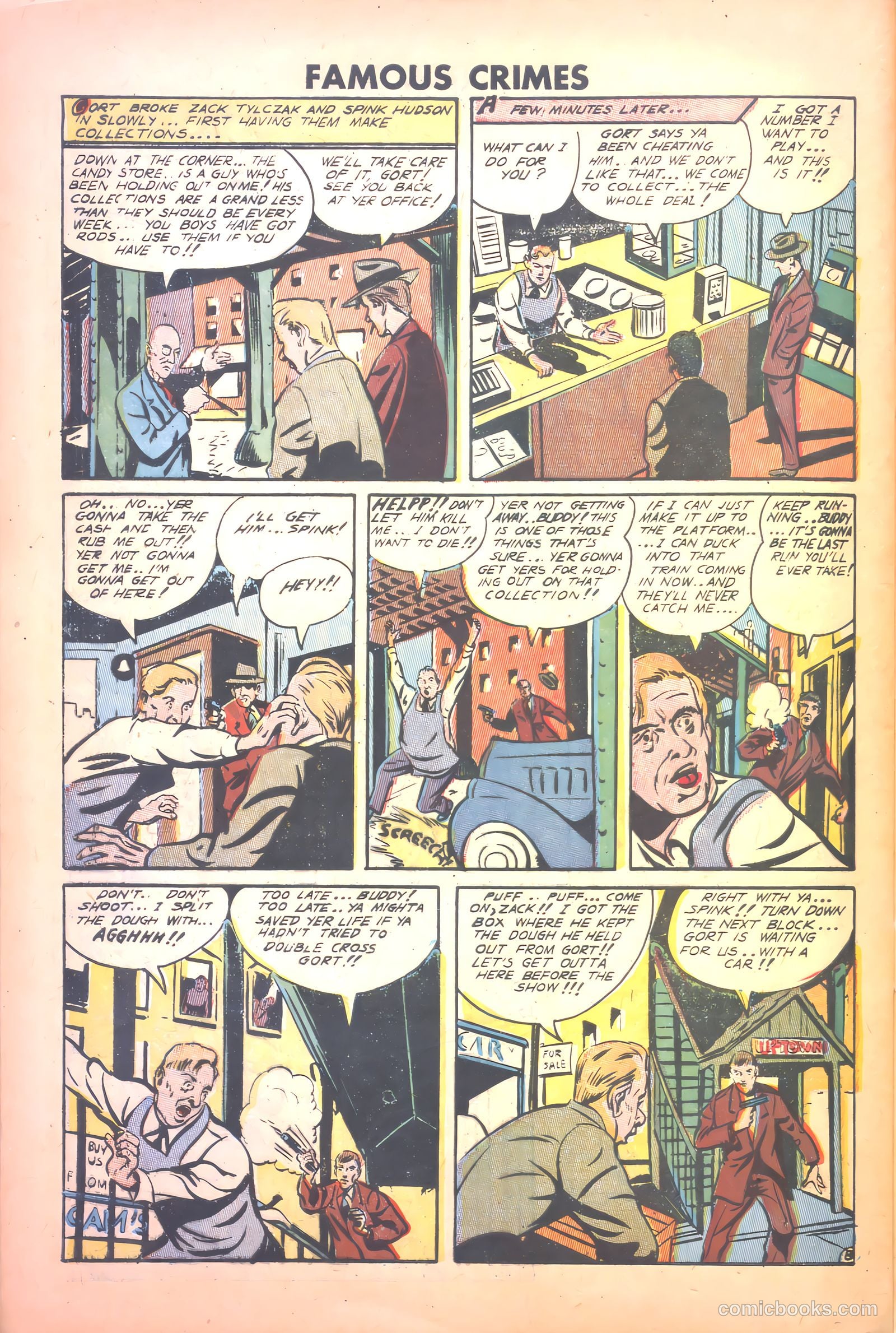 Famous Crimes #14 (1949) — page 30 of 36