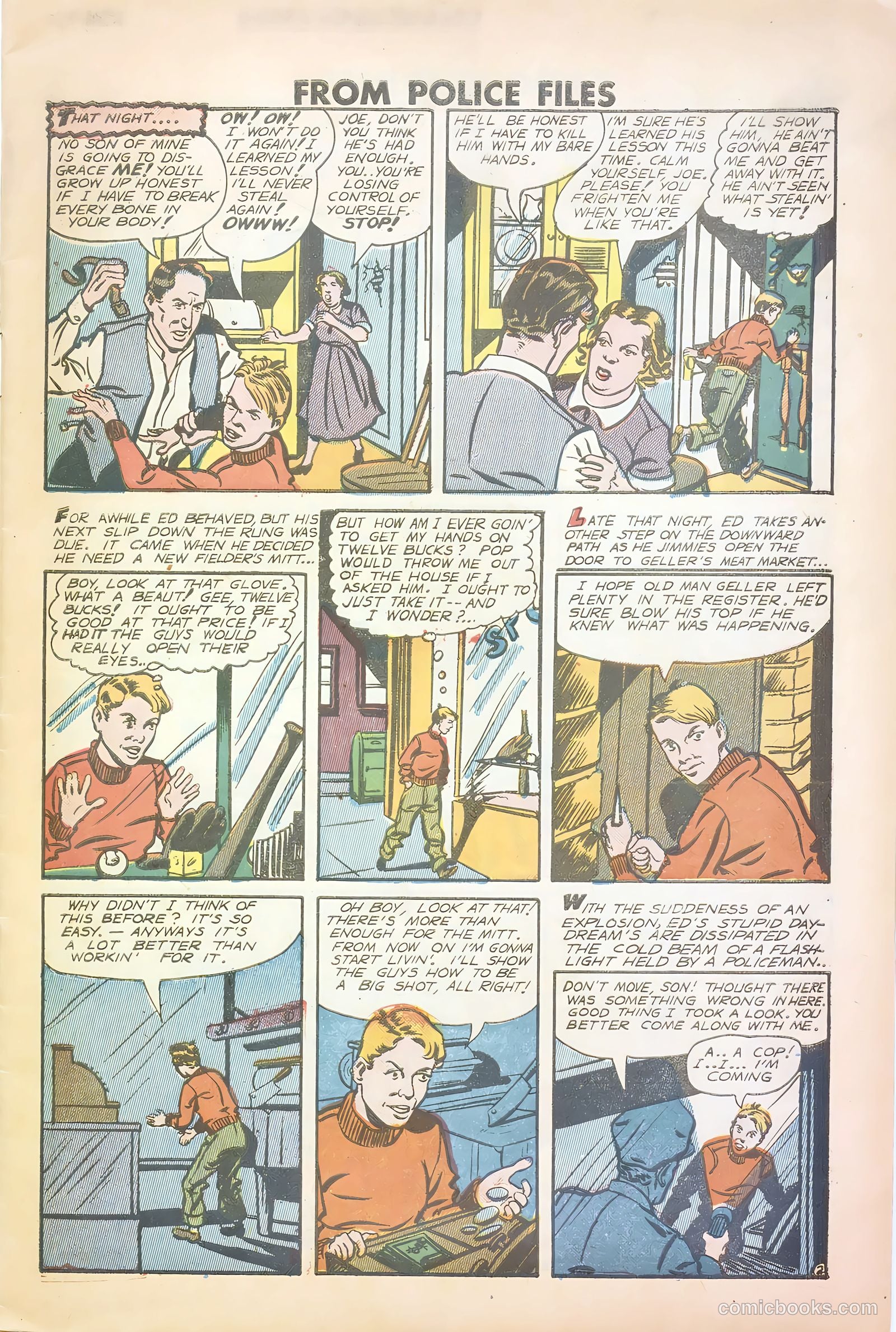 Famous Crimes #15 (1950) — page 3 of 37