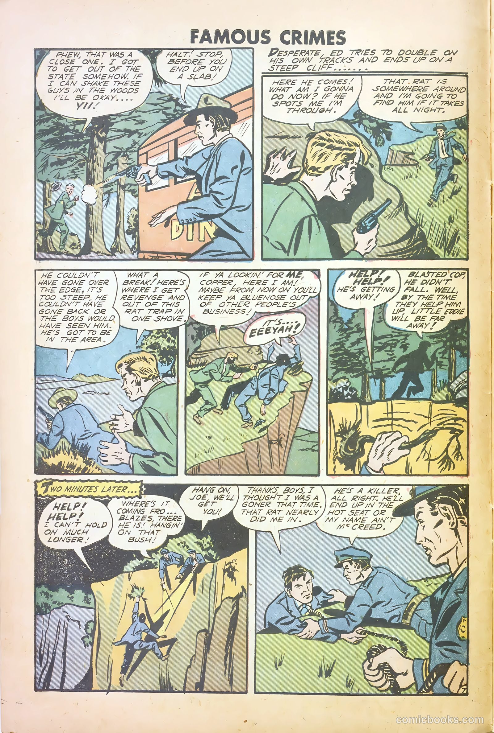 Famous Crimes #15 (1950) — page 8 of 37