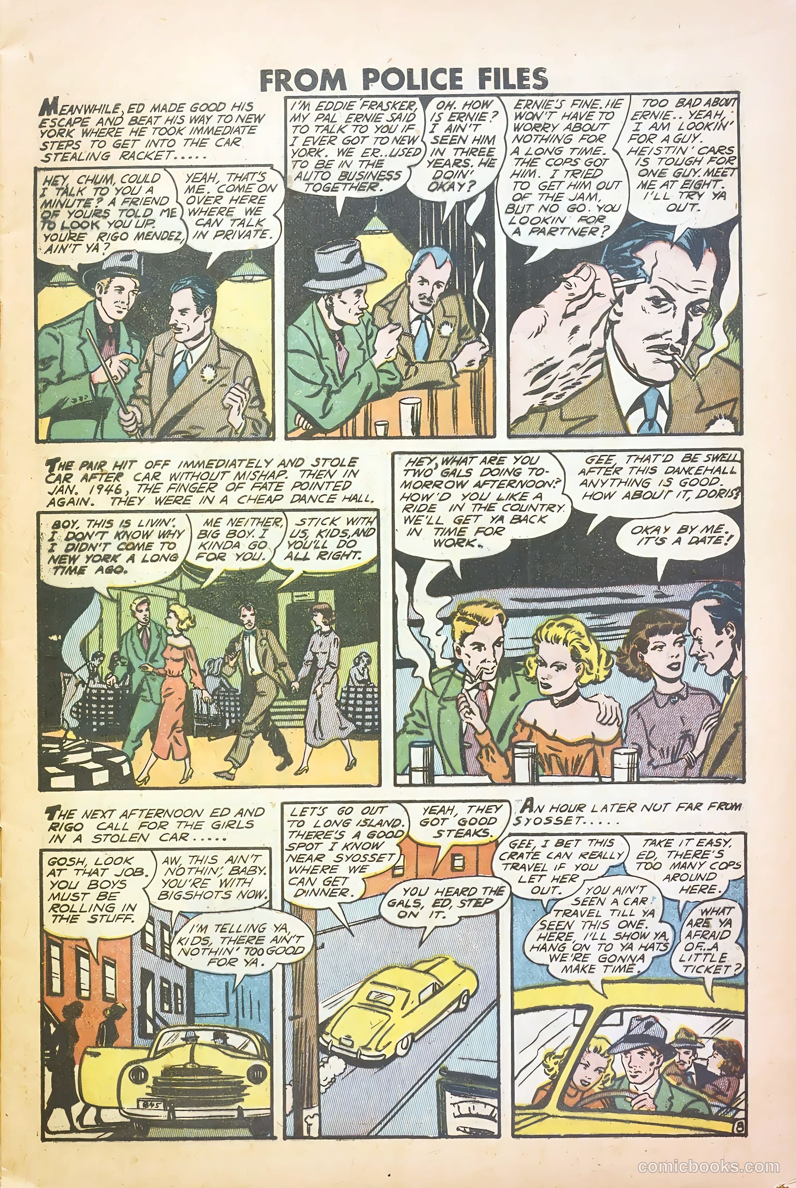 Famous Crimes #15 (1950) — page 9 of 37