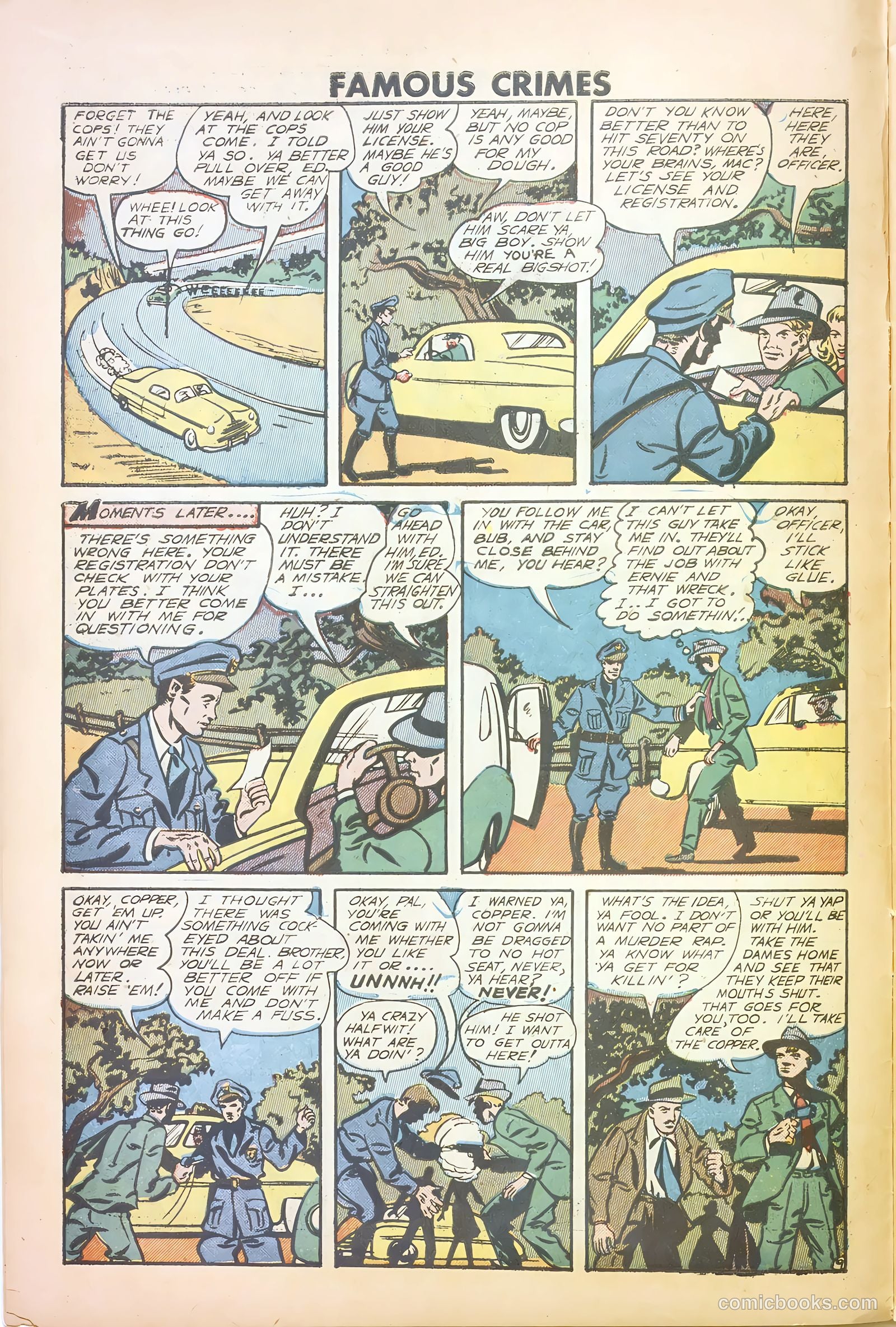Famous Crimes #15 (1950) — page 10 of 37