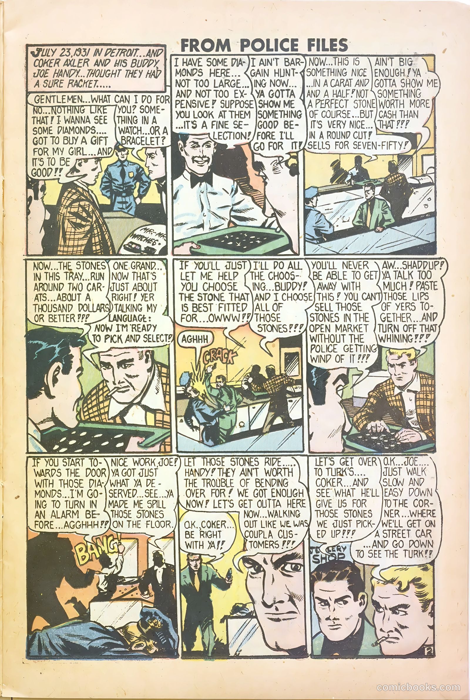 Famous Crimes #15 (1950) — page 13 of 37