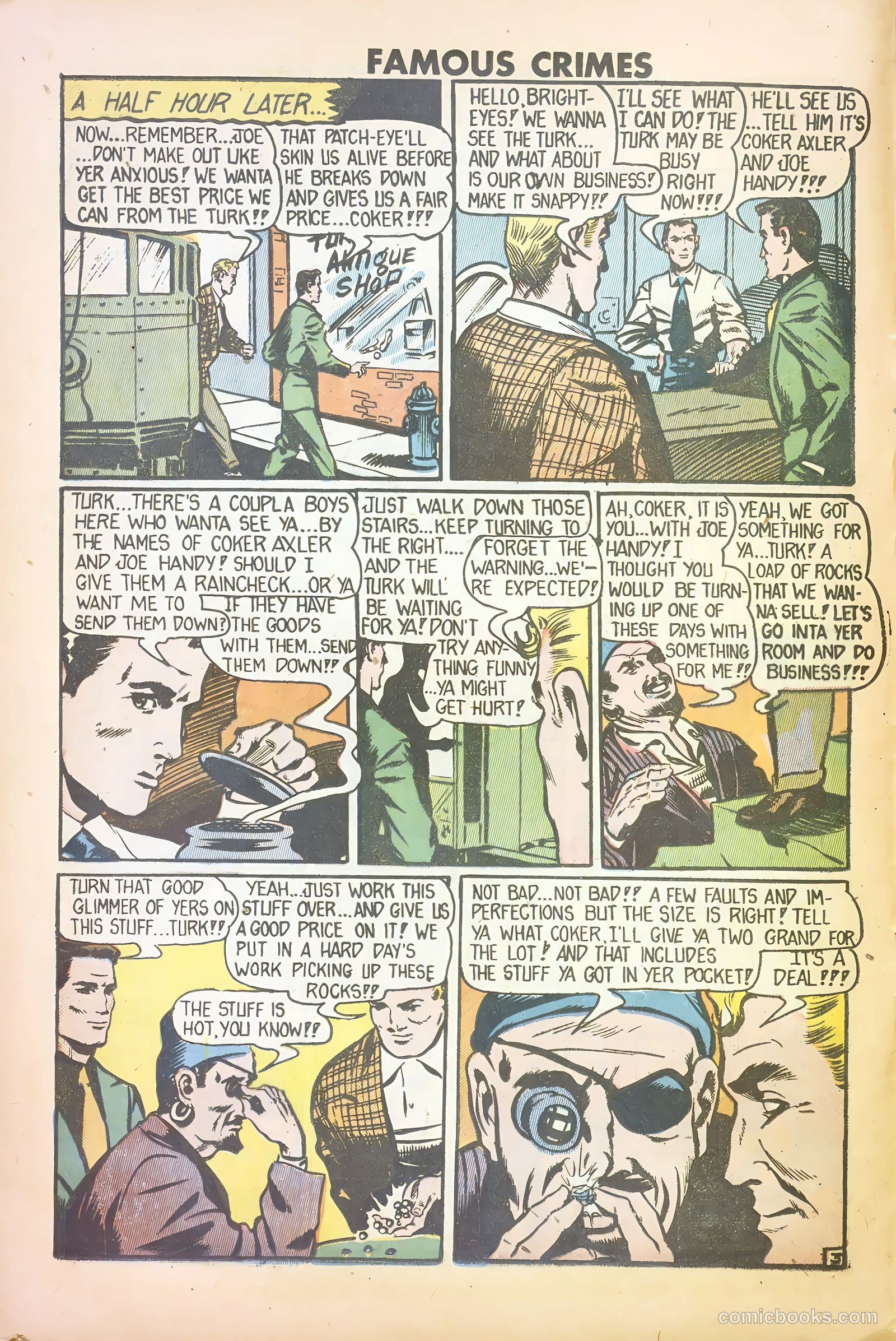 Famous Crimes #15 (1950) — page 14 of 37