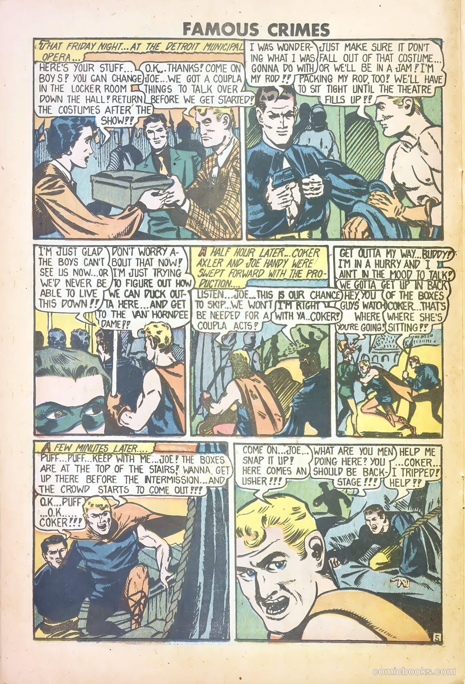 Famous Crimes #15 (1950) — page 16 of 37