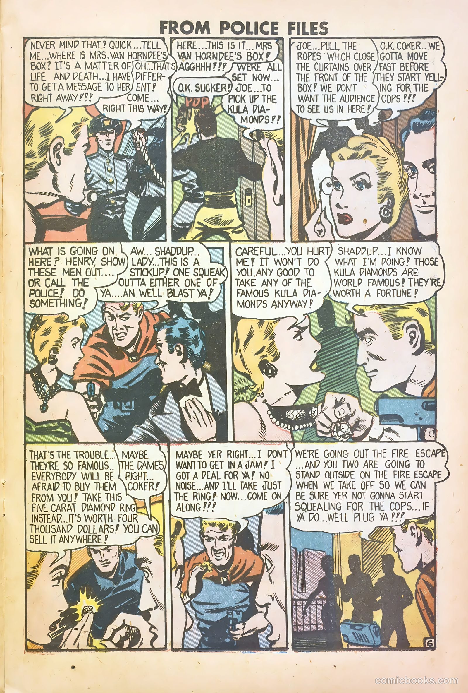 Famous Crimes #15 (1950) — page 17 of 37