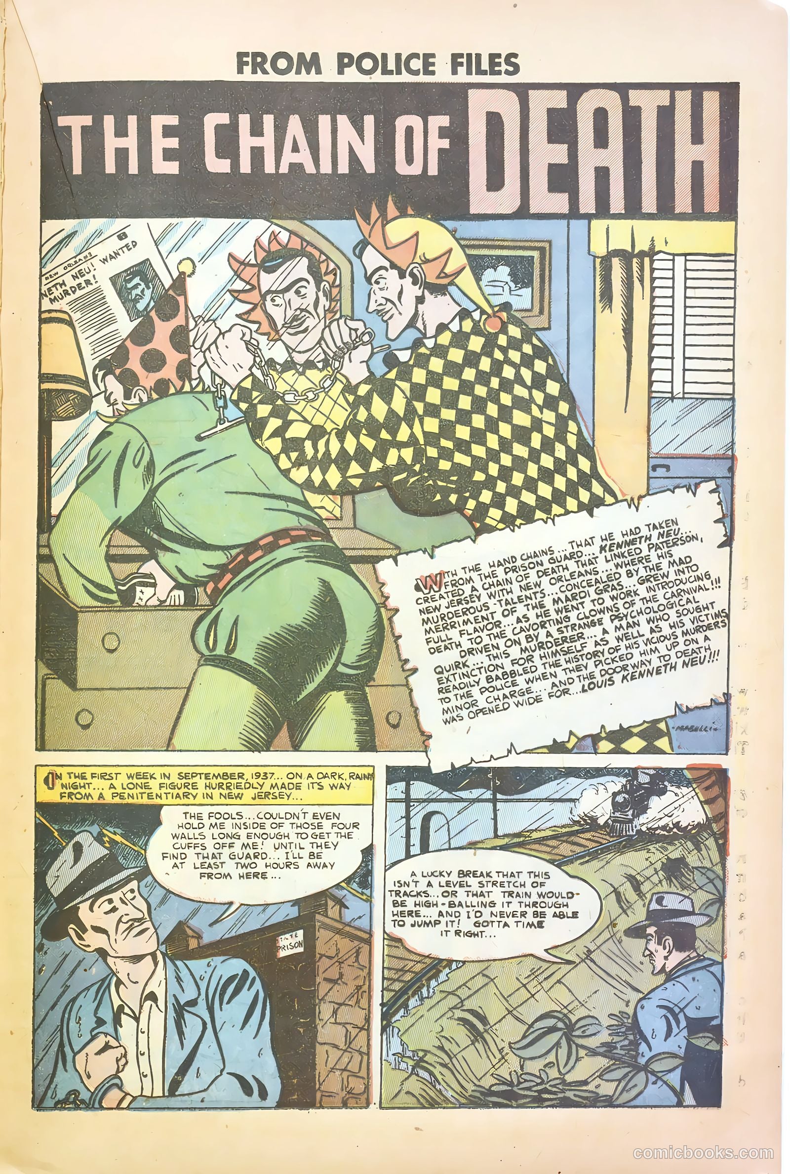 Famous Crimes #15 (1950) — page 23 of 37