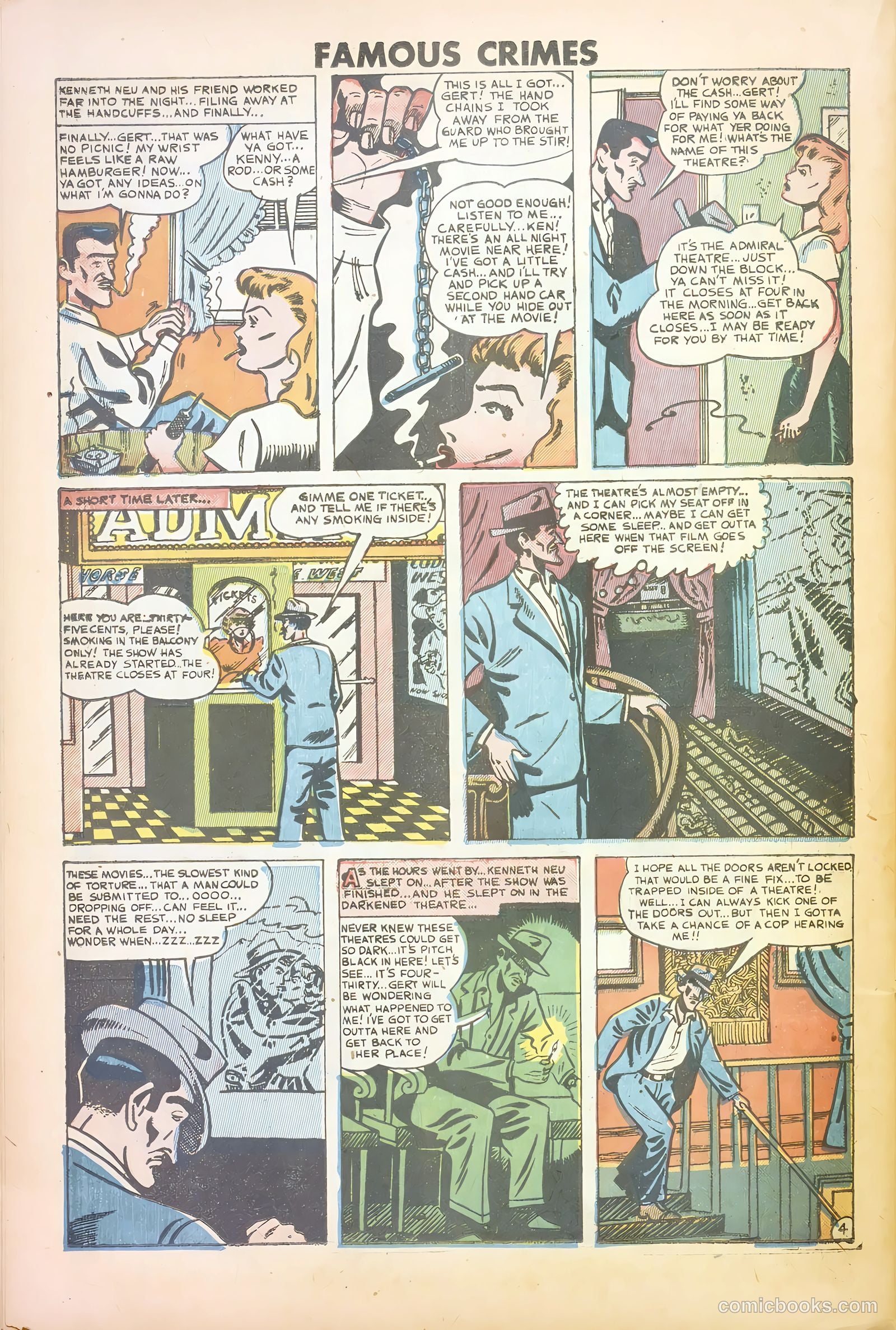 Famous Crimes #15 (1950) — page 26 of 37