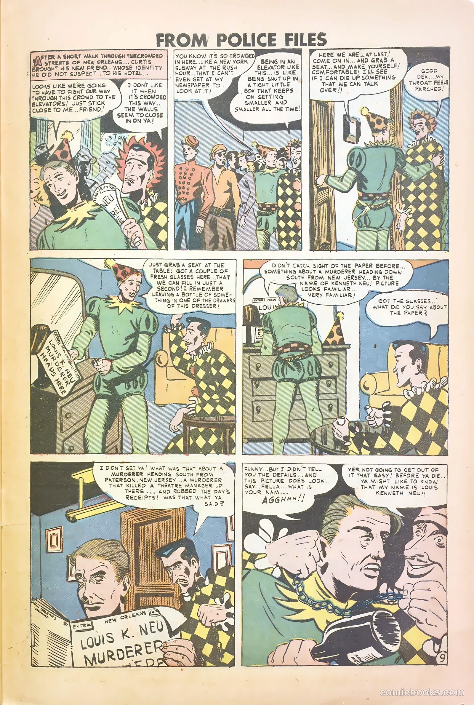 Famous Crimes #15 (1950) — page 31 of 37