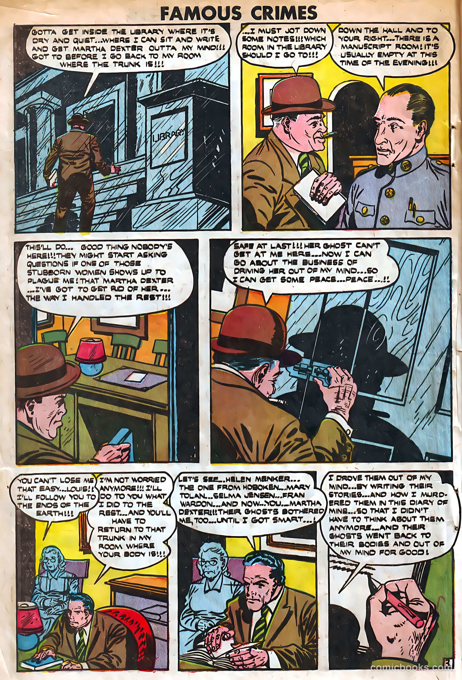 Famous Crimes #16 (1950) — page 4 of 36