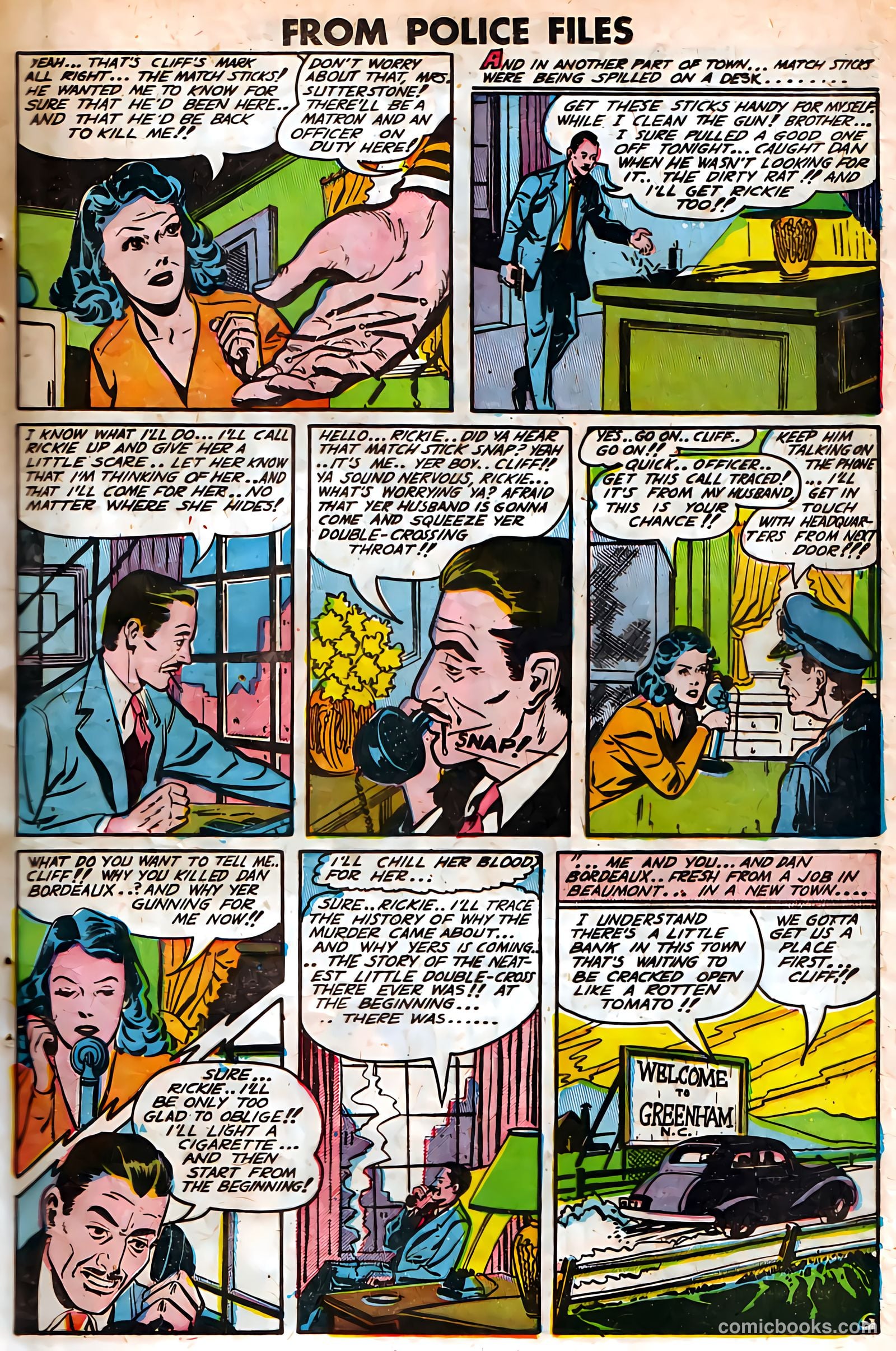 Famous Crimes #16 (1950) — page 15 of 36